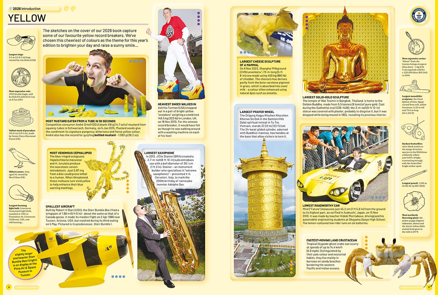 Guinness World Records 2026 - Hardcover Reference Book | Ages 7+ | 256 Pages