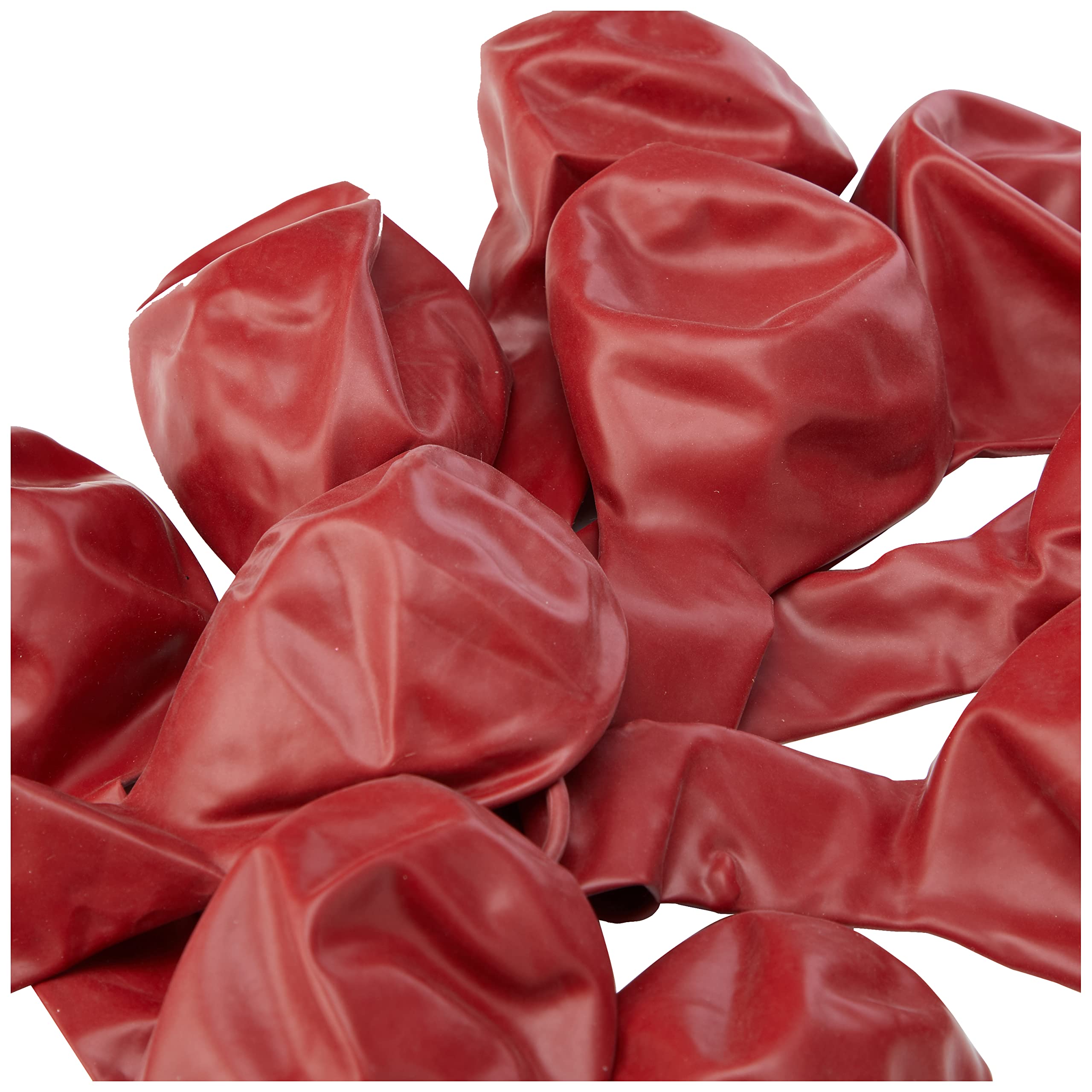 Unique Party 80012 - 12" Latex Scarlet Red Balloons, Pack of 10 4