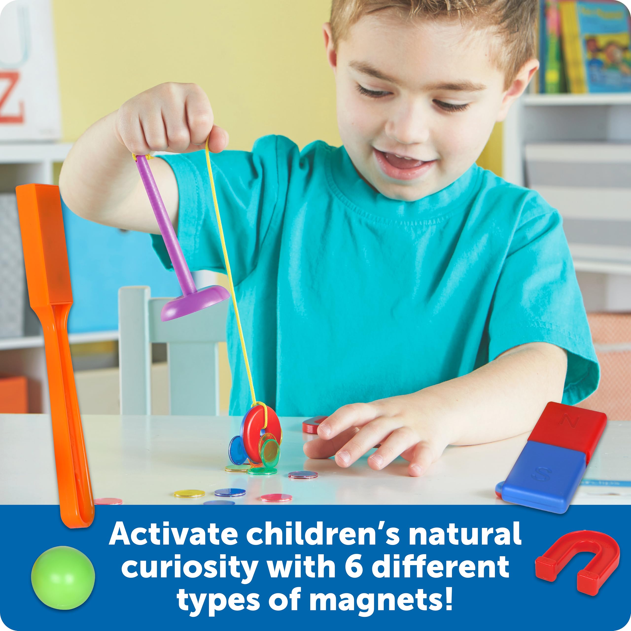 Learning Resources Magnet Movers STEM Explorers - Educational Magnet Science Kit for Ages 5+ 9