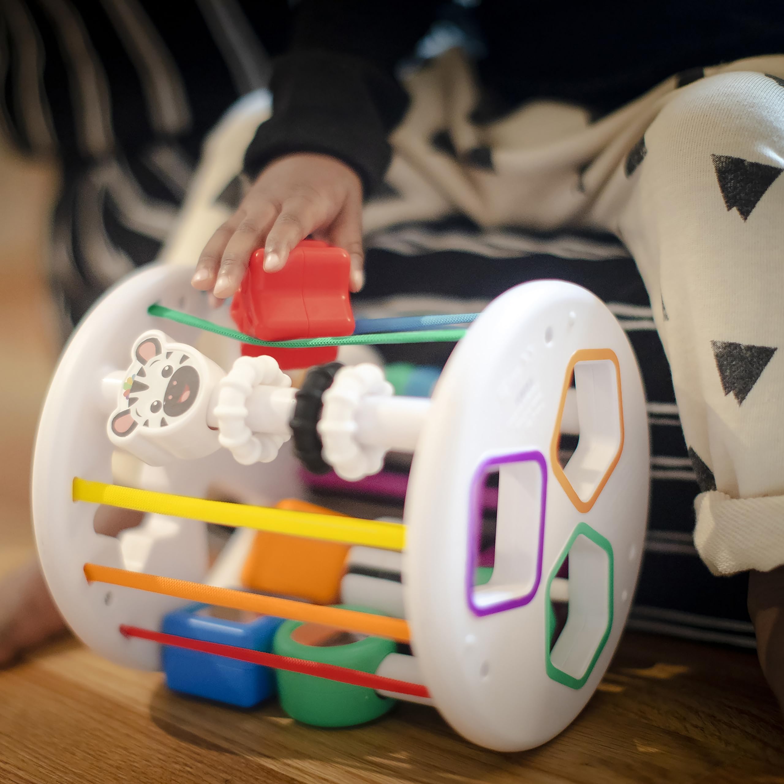 Baby Einstein Zen and Cal's Playground Sort and Discover Shapes - Sensory Toy for 6 Months+ 6