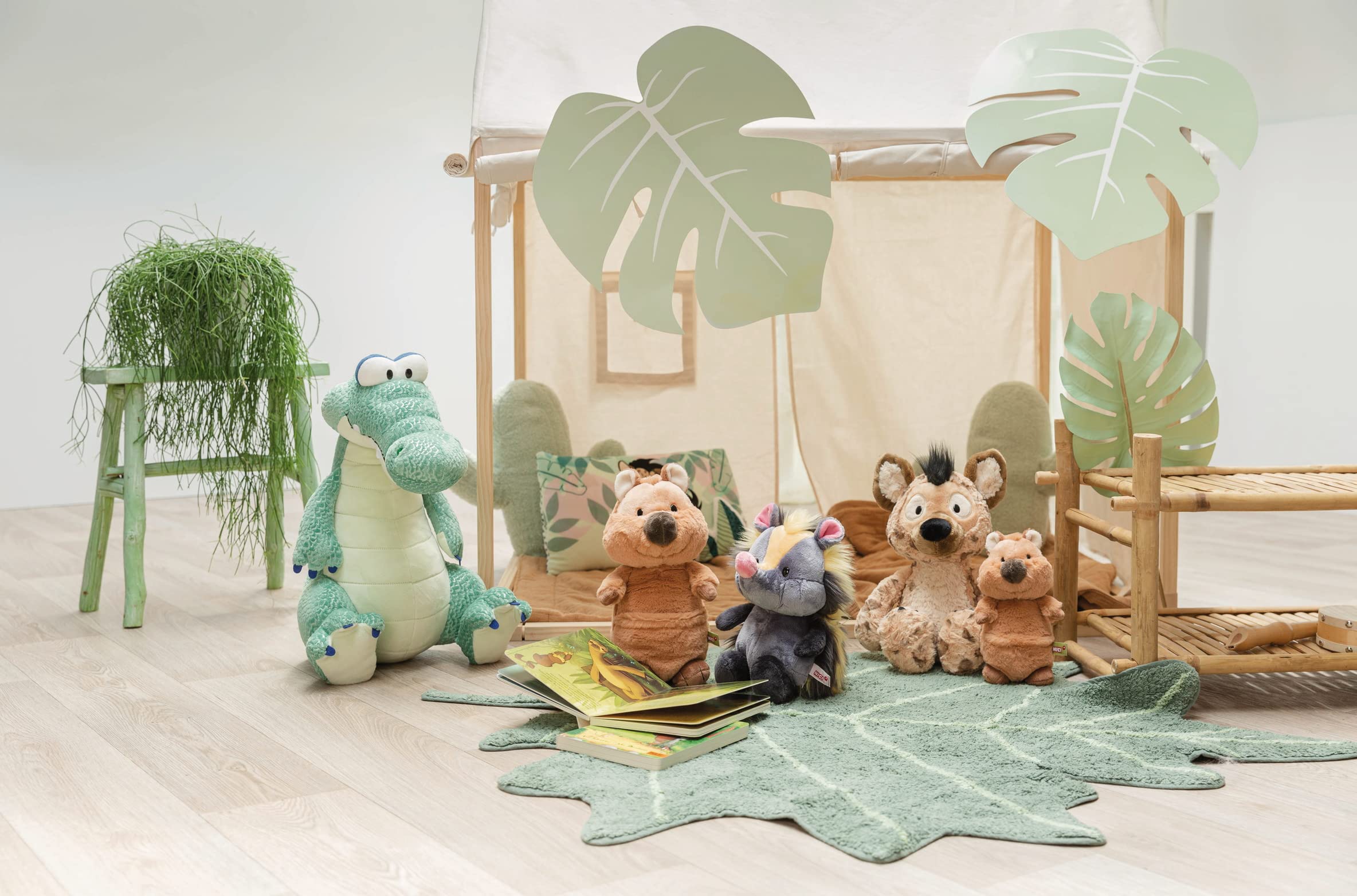 NICI Quokka-Mola 22 cm Plush Toy – Soft Stuffed Animal from Recycled Materials 13