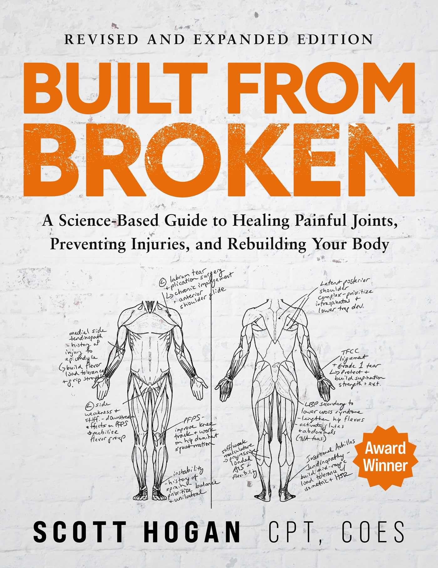 Authors Equity Built From Broken - Science-Based Guide to Healing Joints | Expanded Edition | Paperback