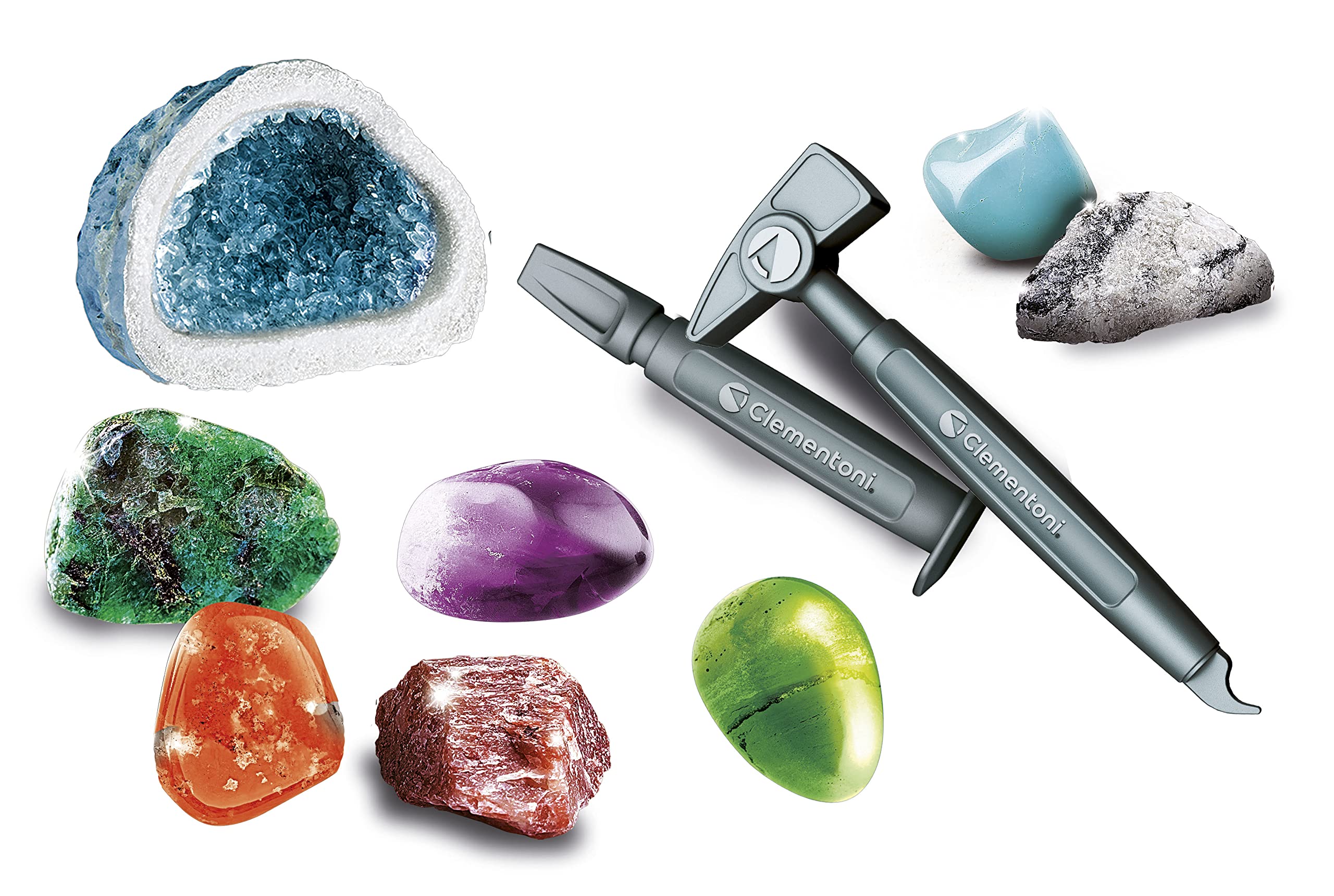Clementoni Science & Play Lab: Minerals & Geodes - Educational Science Kit for Kids 8+ 6