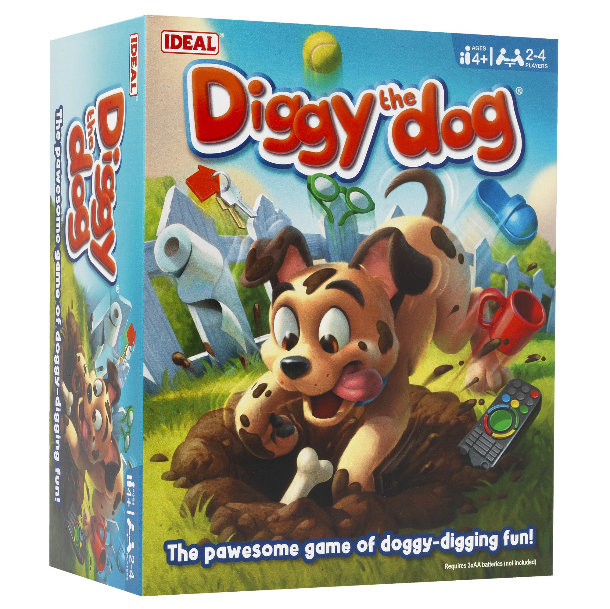 Ideal Diggy The Dog: Hide and Seek Family Board Game