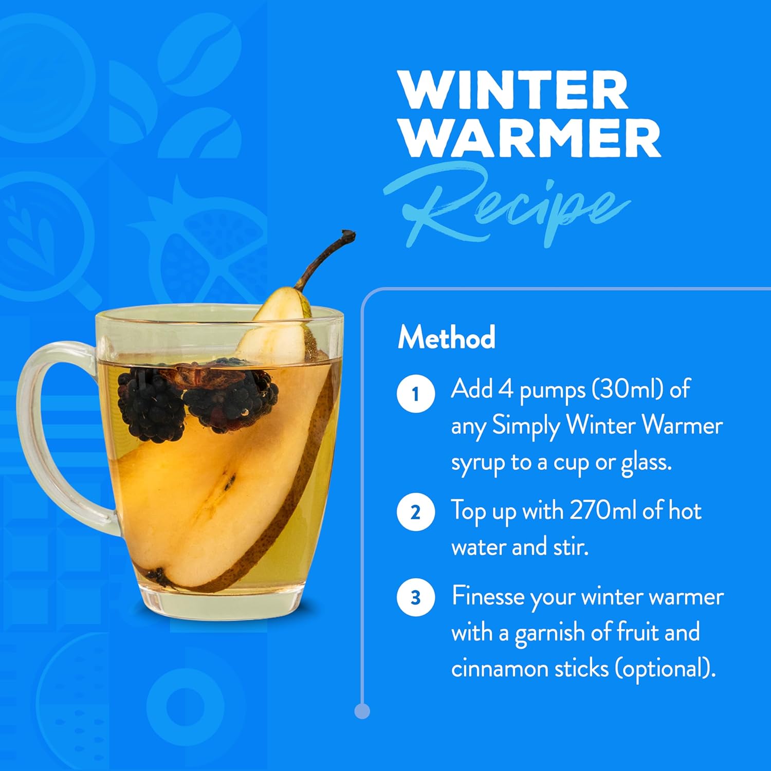 Simply Sour Cherry & Plum Winter Warmer Syrup, Vegan and Nut Free Flavoured Syru 7