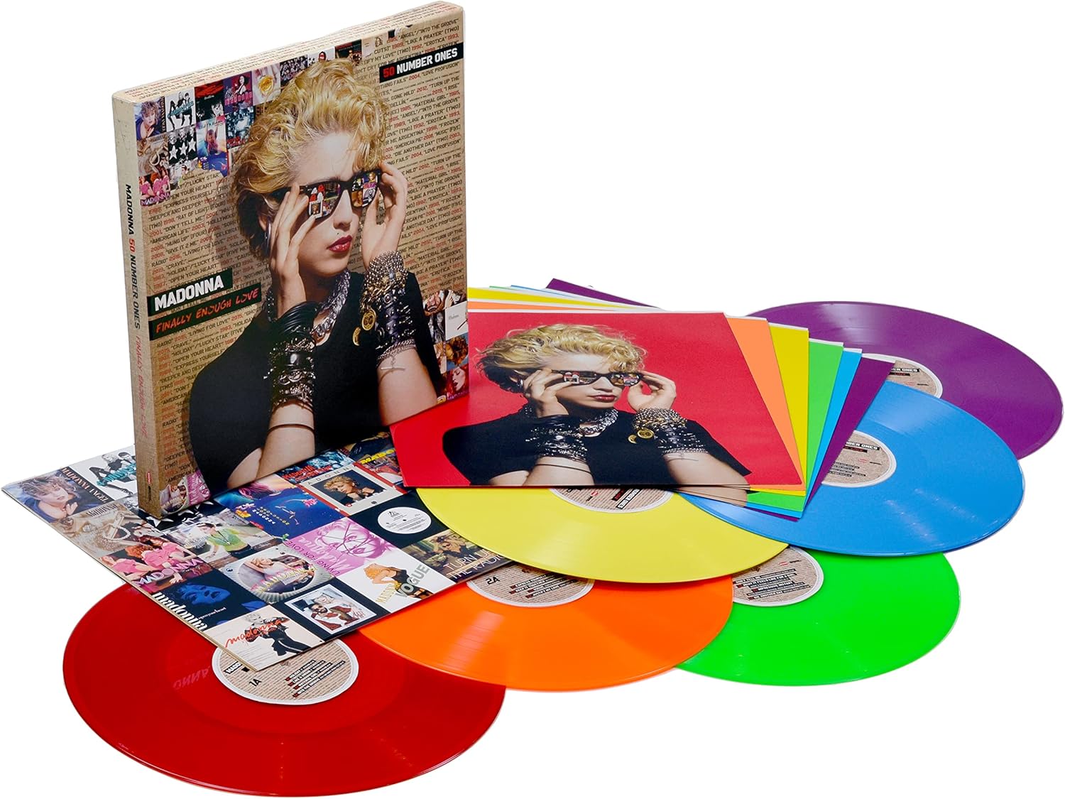 Madonna - Finally Enough Love: Fifty Number Ones Rainbow Edition [VINYL]