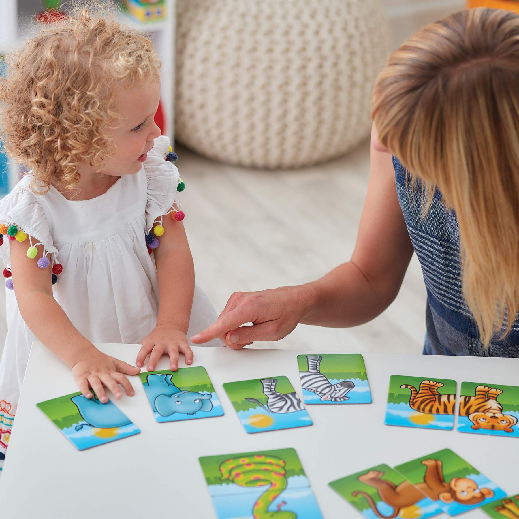 Orchard Toys Jungle Heads and Tails Game - 2 in 1 Matching Activity for Toddlers 7