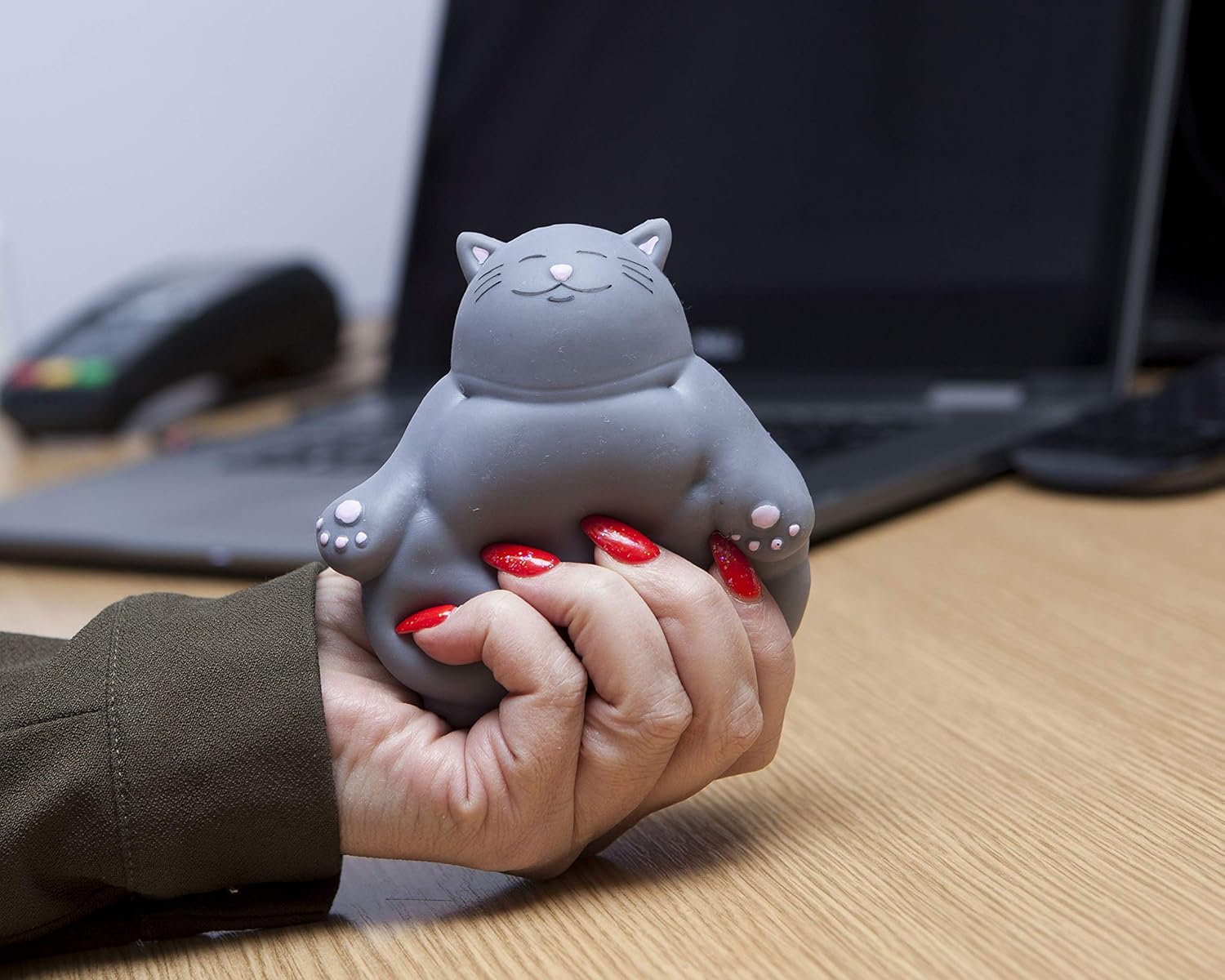 Kalma Kitty Stress Relief Toy - Squishy Fidget Cat for Anxiety Relief 6