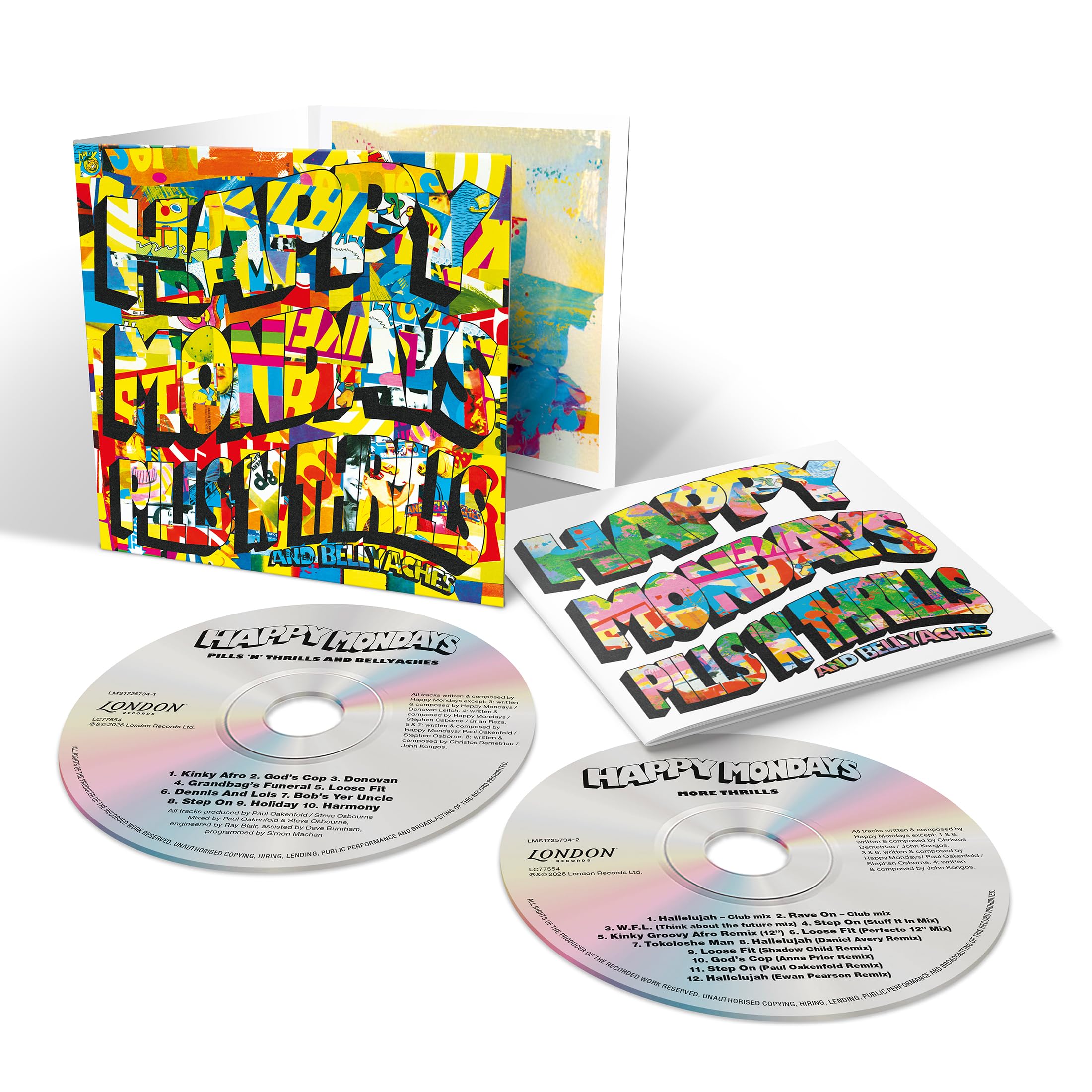 Happy Mondays - Pills 'n' Thrills and Bellyaches [2CD]