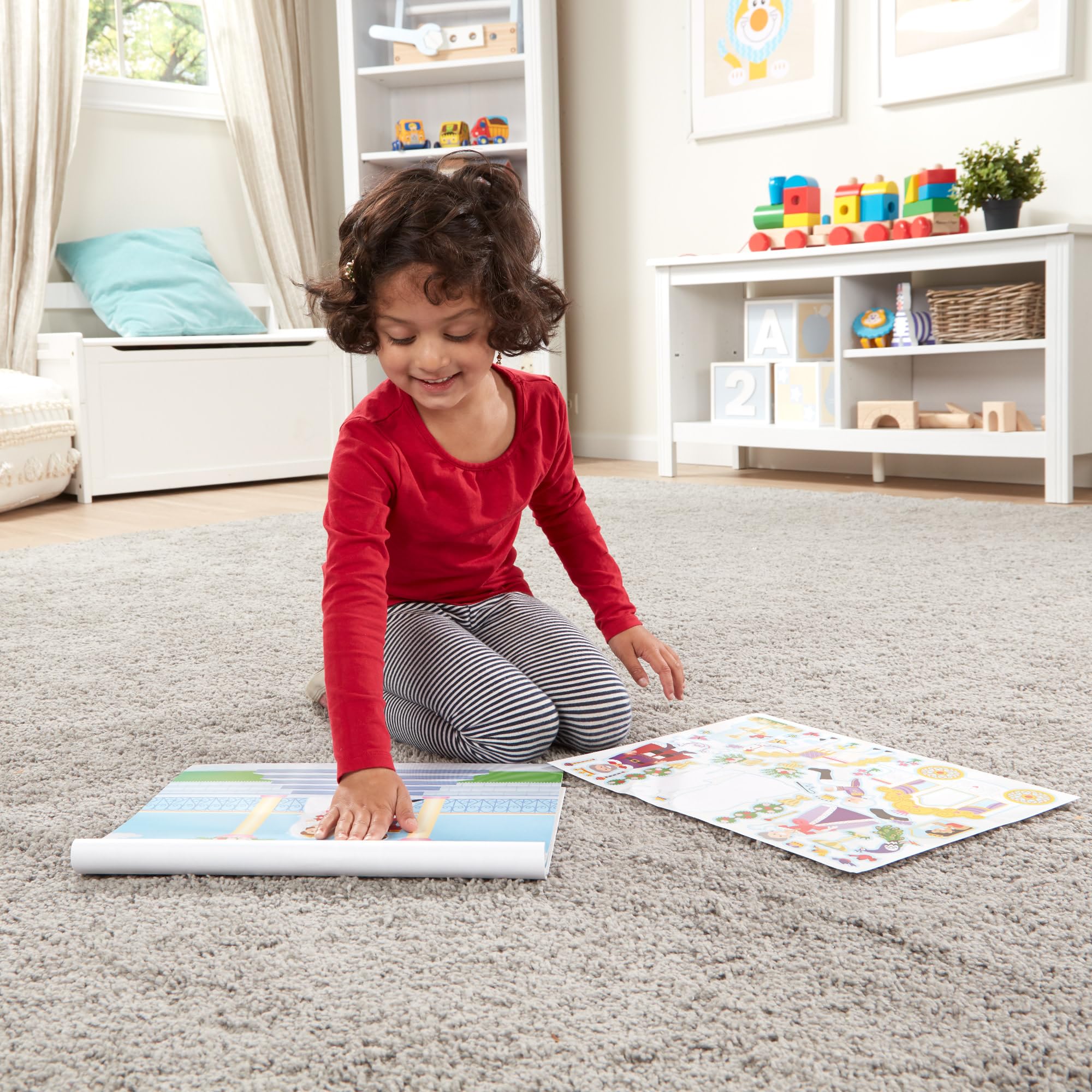 Melissa & Doug Princess Castle Reusable Sticker Pad 12