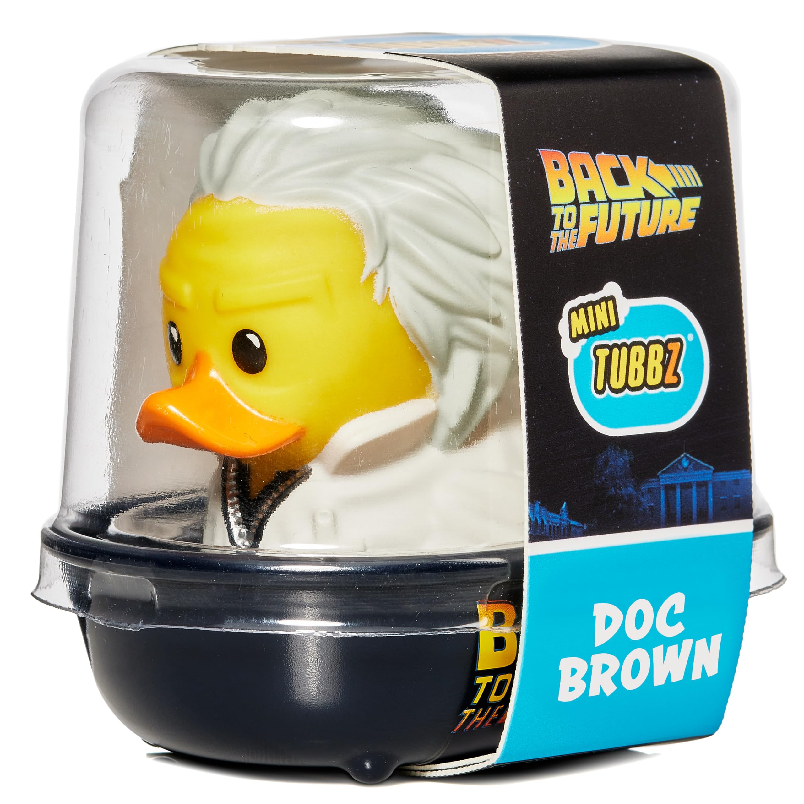 TUBBZ Mini TUBBZ Back to the Future - Doc Brown Vinyl Rubber Duck Figure 8