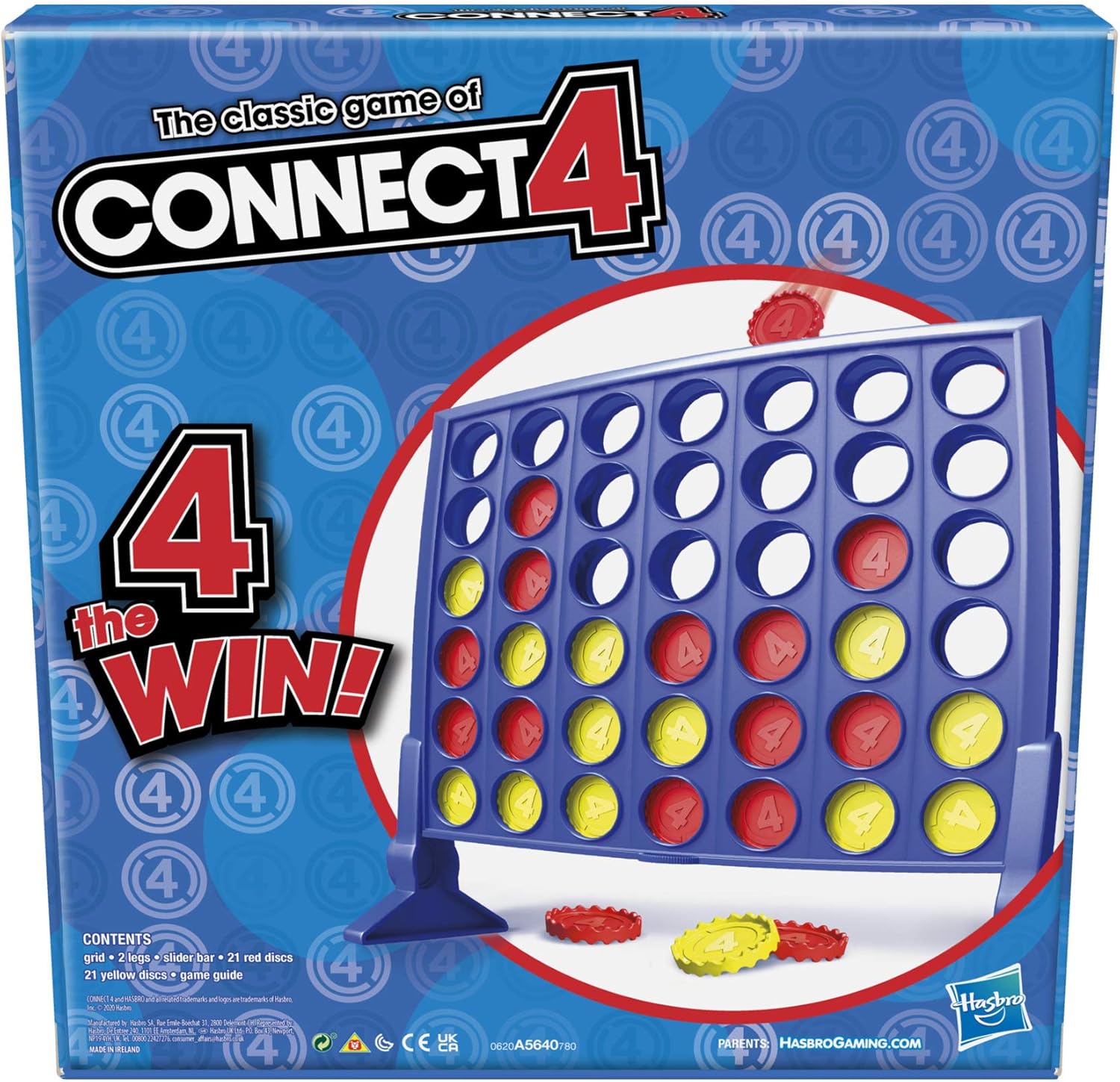 Hasbro Gaming Classic Connect 4 Game 4
