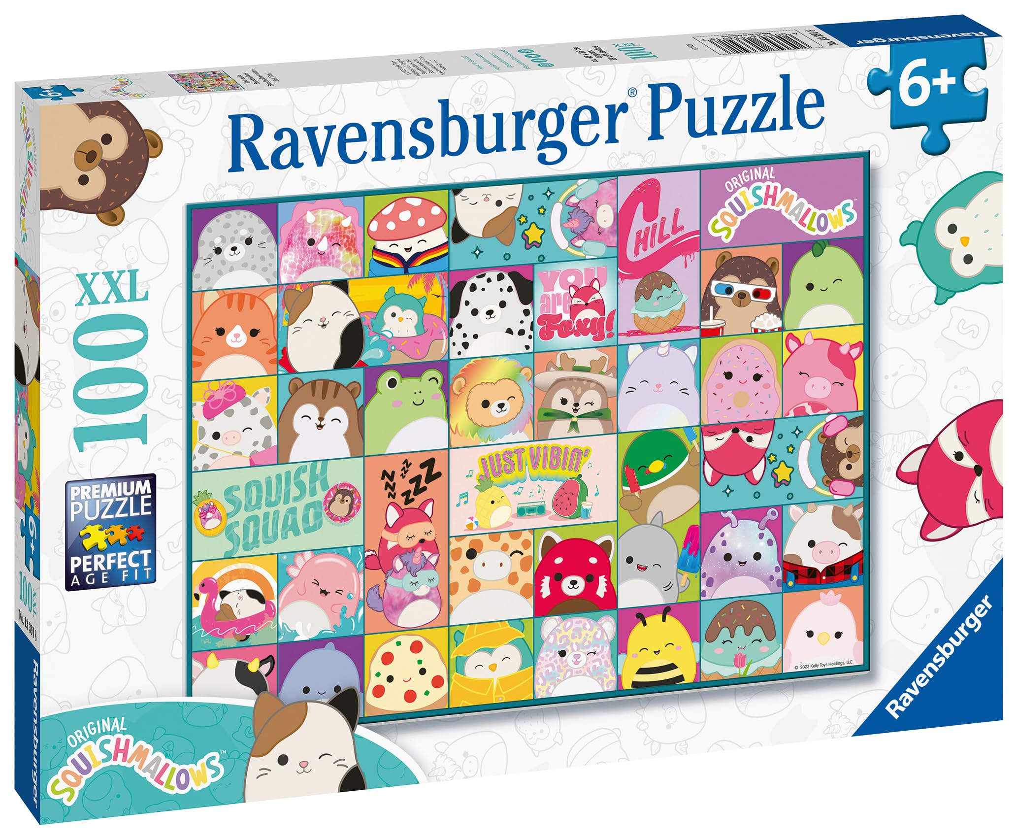 Ravensburger Squishmallows 100-Piece Jigsaw Puzzle - XXL Kids Puzzle for Ages 6+ 6