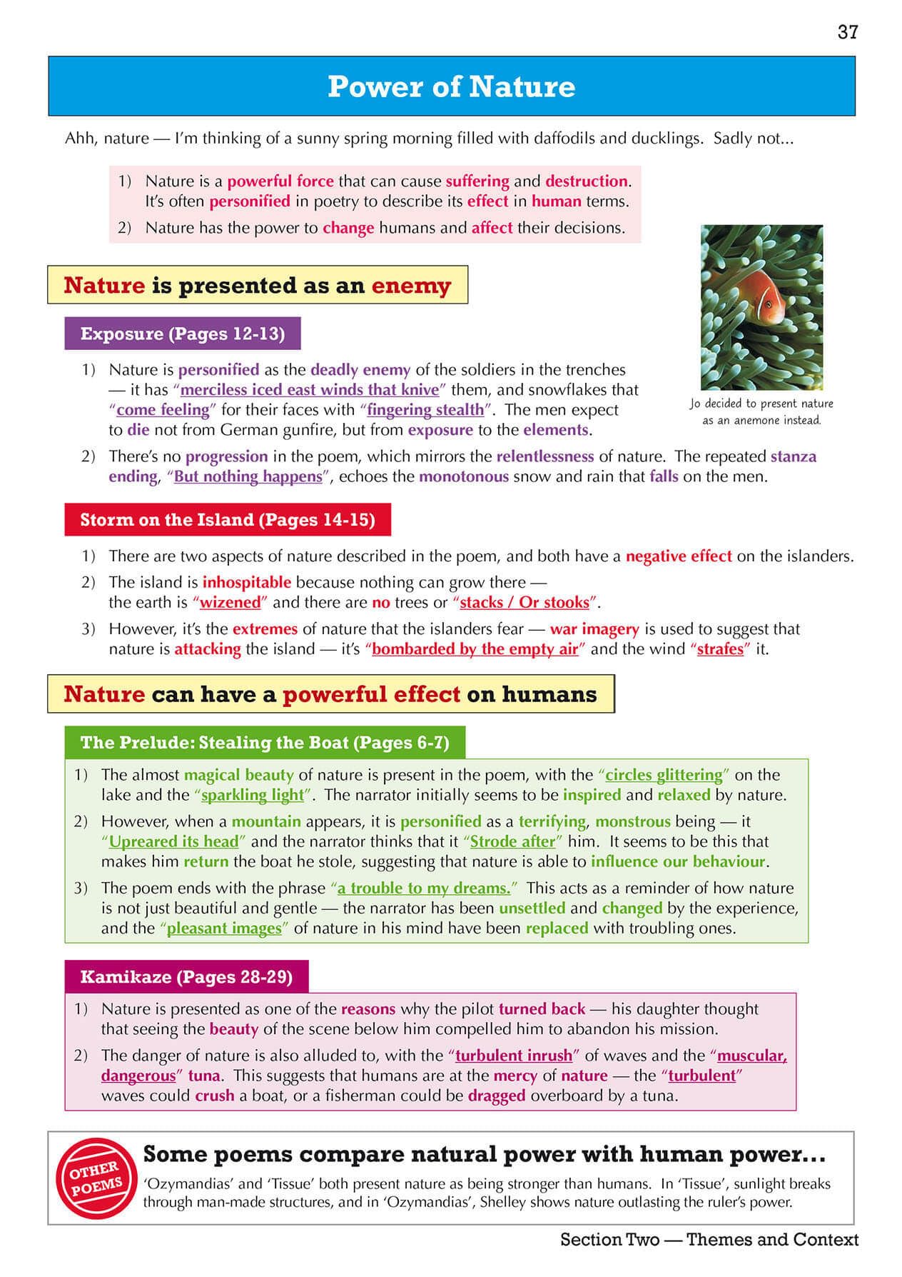 CGP New GCSE English AQA Poetry Guide - Power & Conflict Anthology | Online Edition, Audio & Quizzes 9