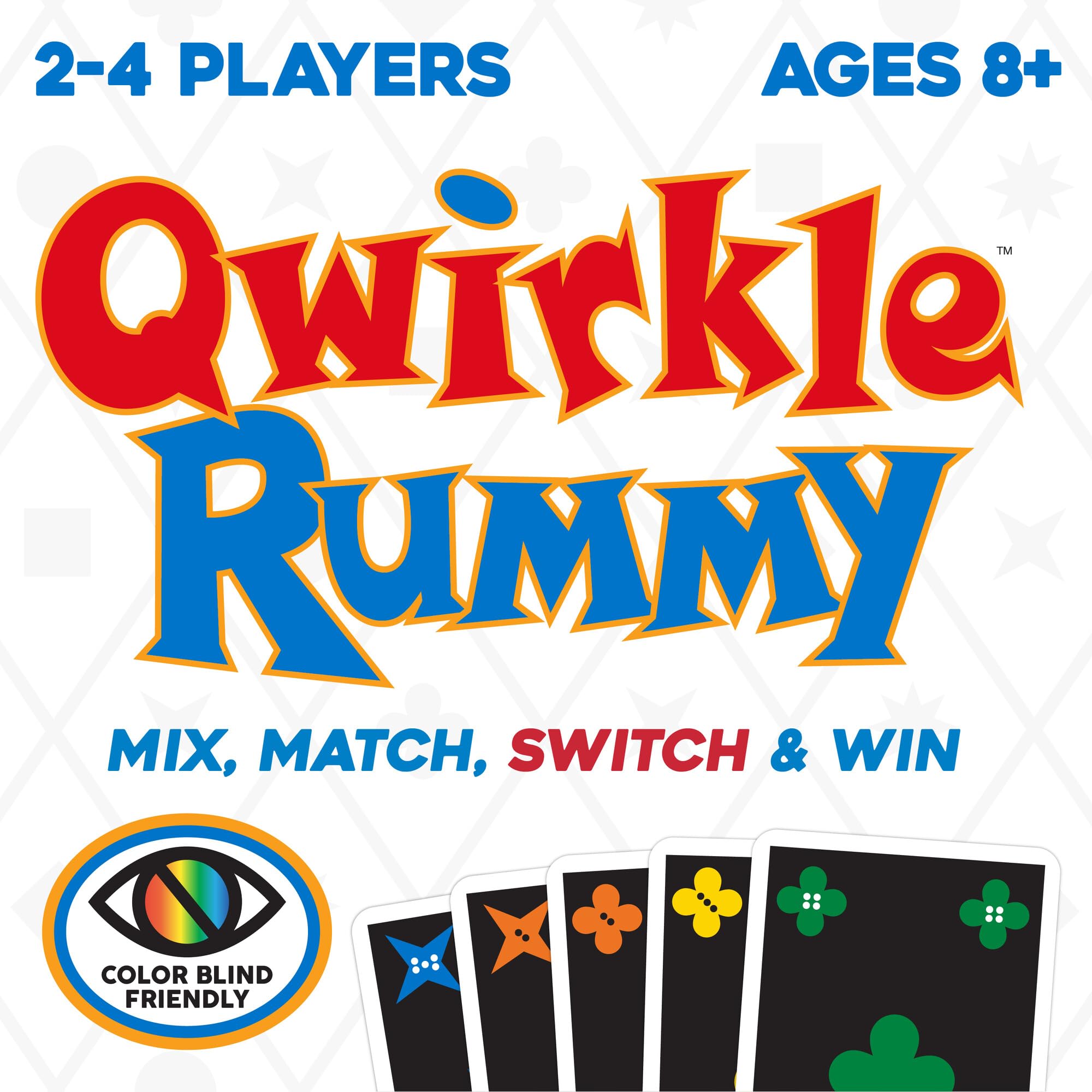MindWare Qwirkle Rummy Card Game - Color-Blind Friendly, Ages 8+ 7