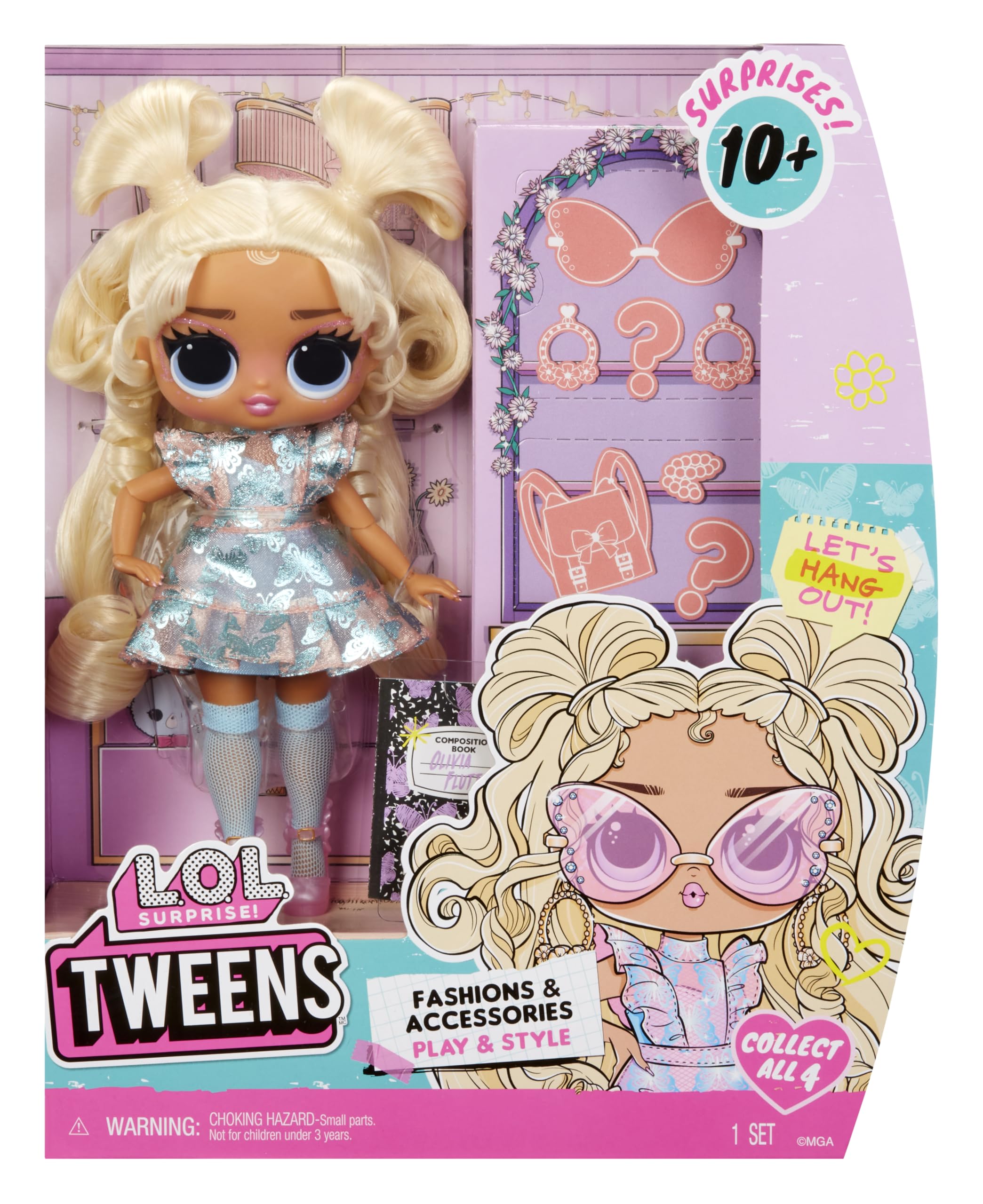 L.O.L. Surprise! Tweens Core Doll - Olivia Flutter - Fashion Doll with Accessories 6