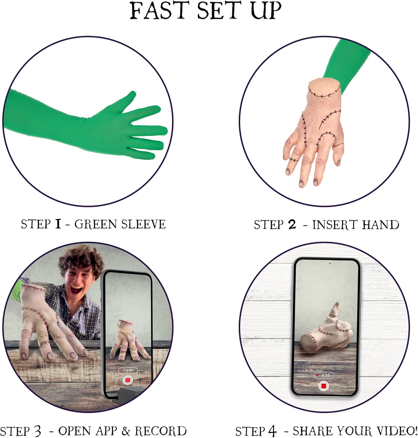 Real FX Thing by WOW! STUFF - Official Wednesday Series Movie-Scale Replica with Special Effects App 4