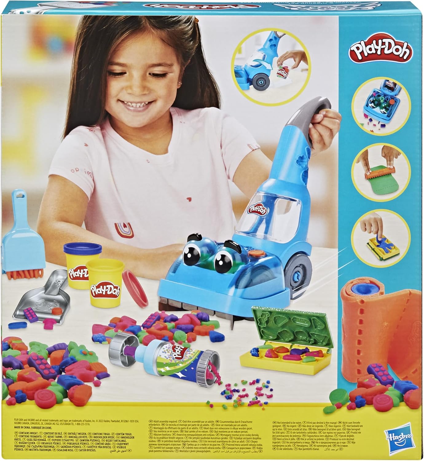 Play-Doh - Zoom Zoom Vacuum and Clean-up Toy with 5 Colours 11