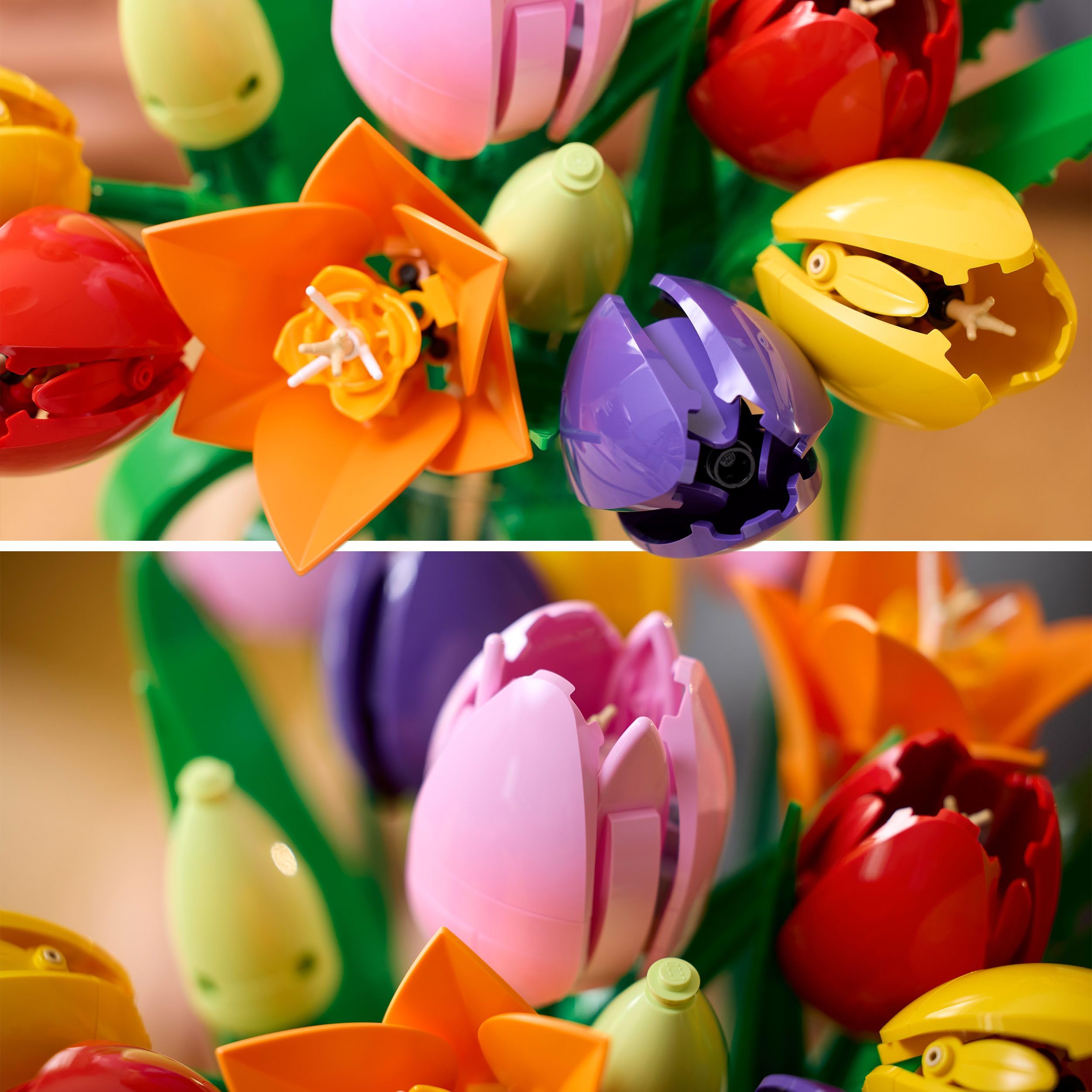 LEGO Botanicals Tulip Bouquet Building Set for Adults | 576 Pieces | Multicolor | Model 11501 4