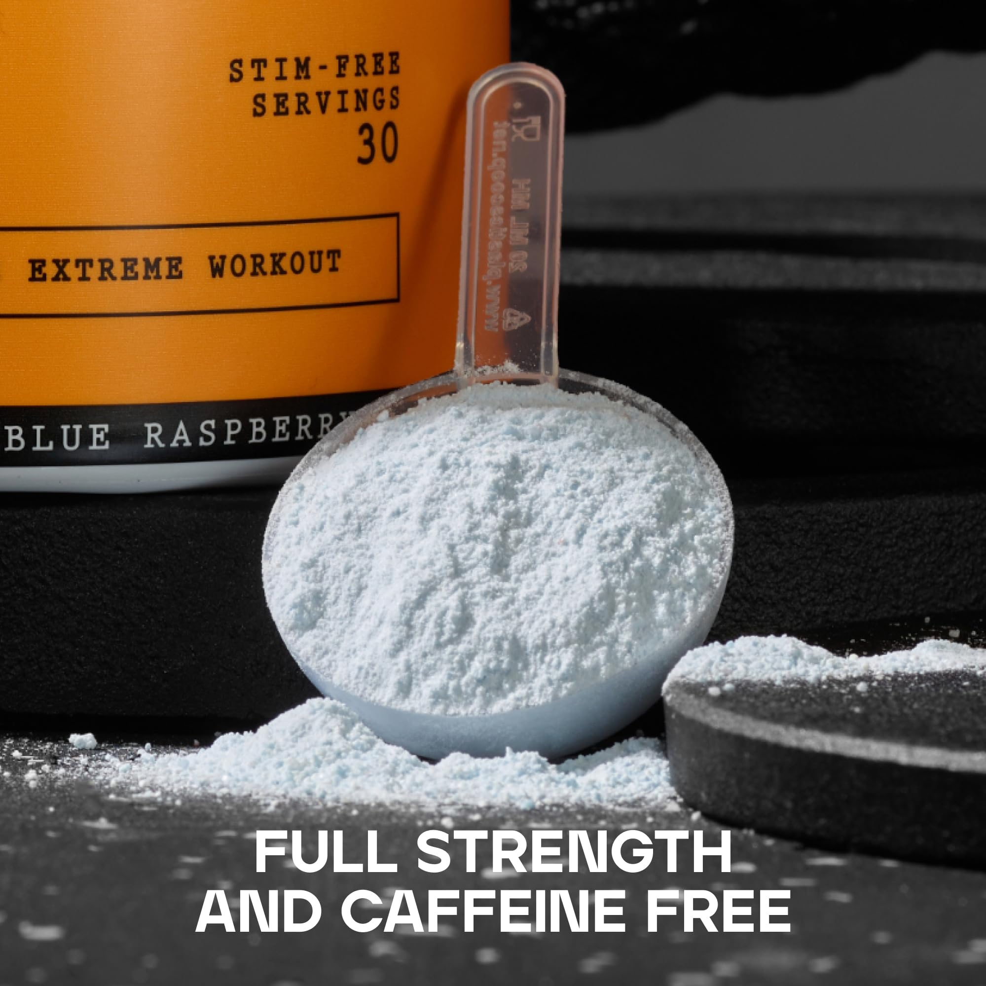 Bulk Dope Caffeine Free Pre-Workout Powder - Strawberry Lime | 510g | 30 Servings 5