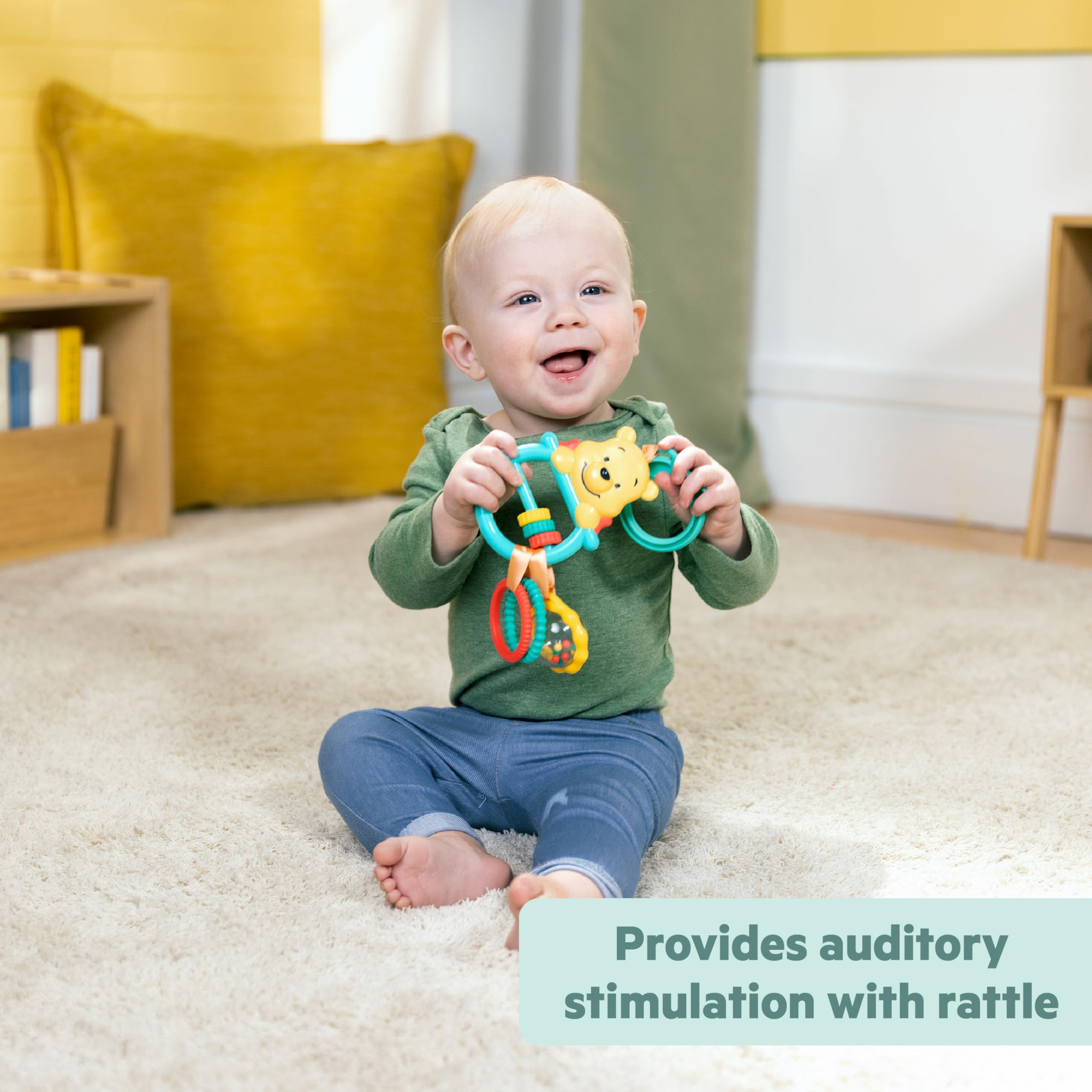 Bright Starts Disney Baby Winnie the Pooh Busy Bear Activity Toy - 0-3 Years 8