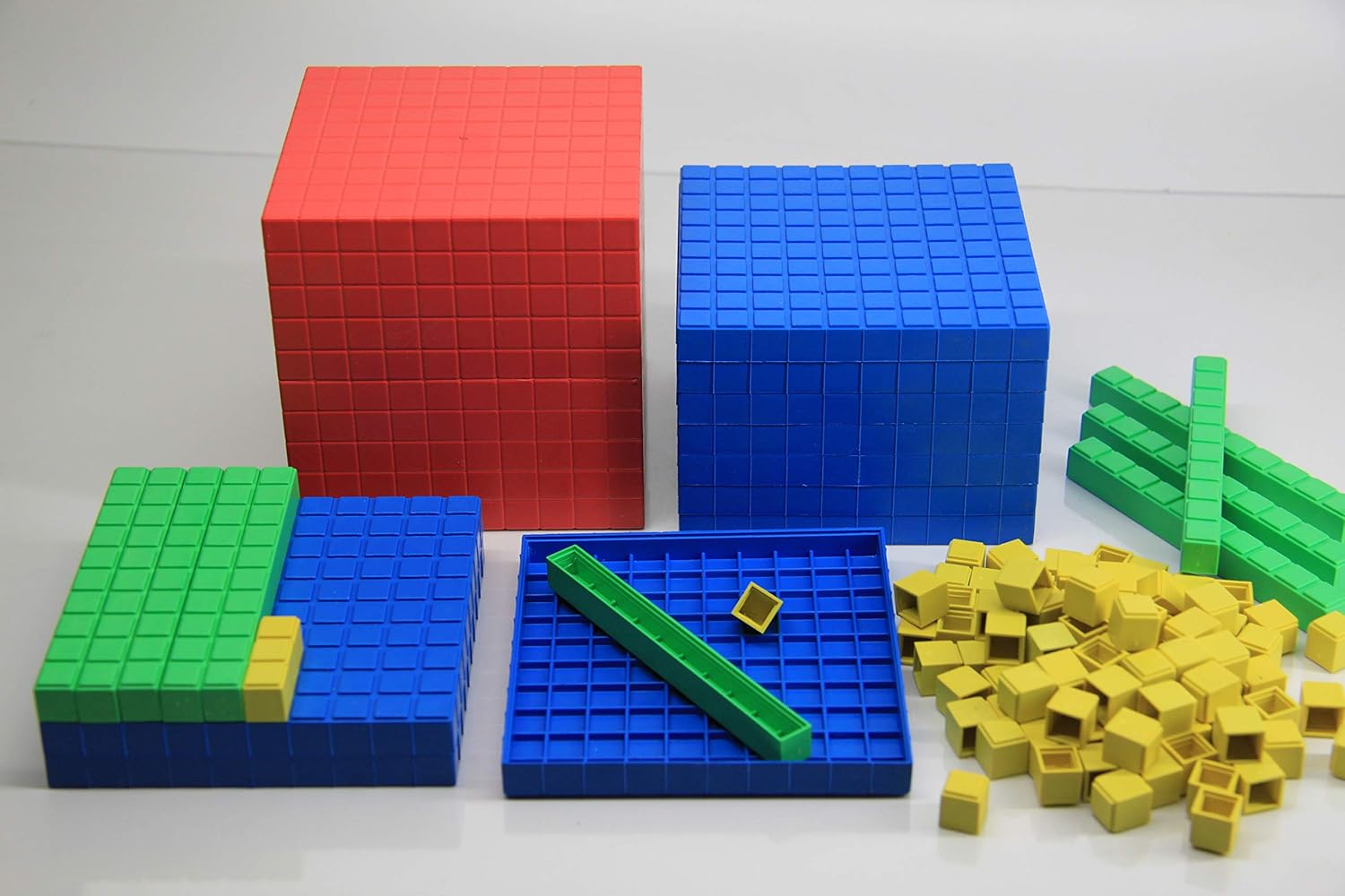 WISSNER Base Ten Set - Educational Math Learning Toy for Kids 3+ 7