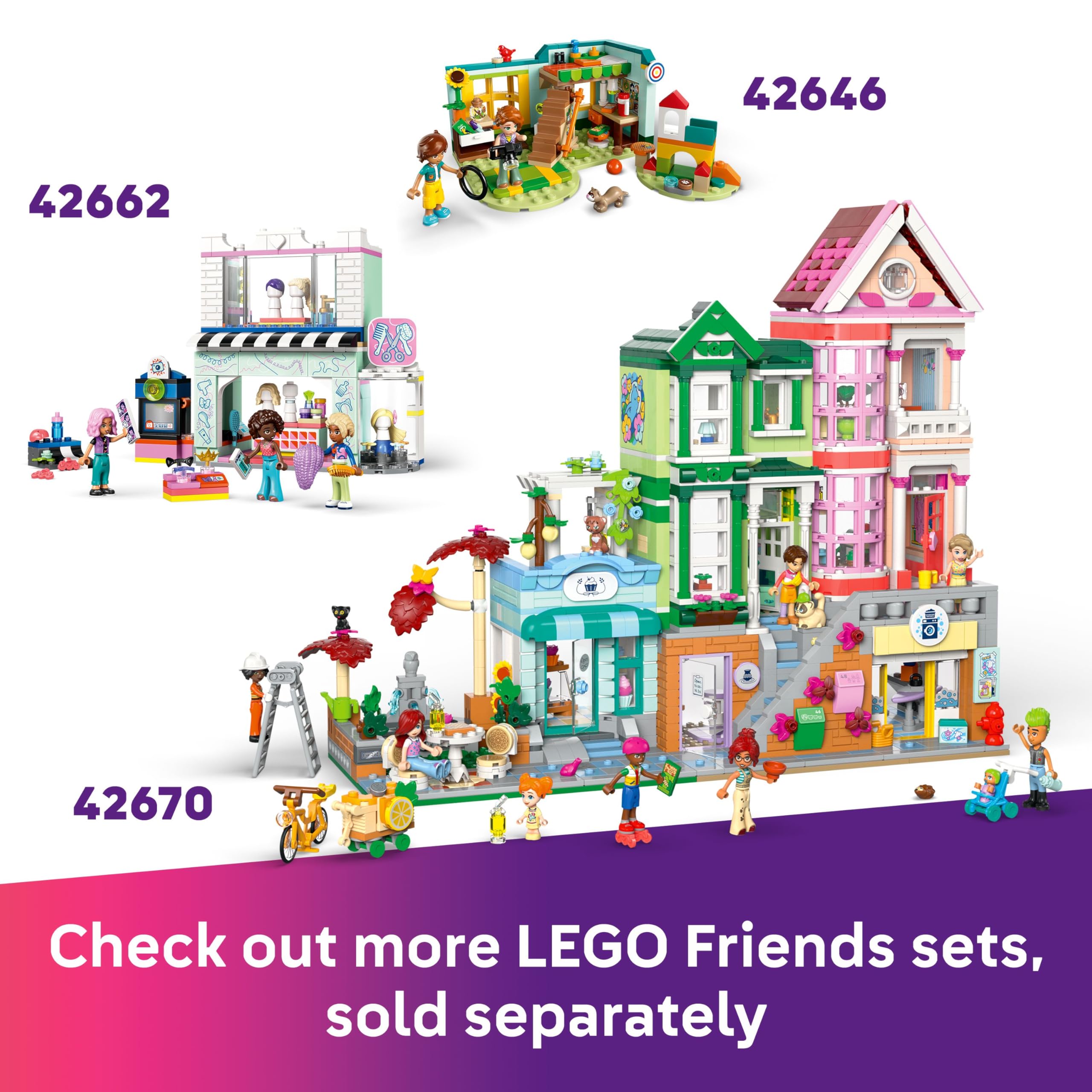 LEGO Friends Paisley’s Room Playset - Creative Building Toy for Kids 6+ 6