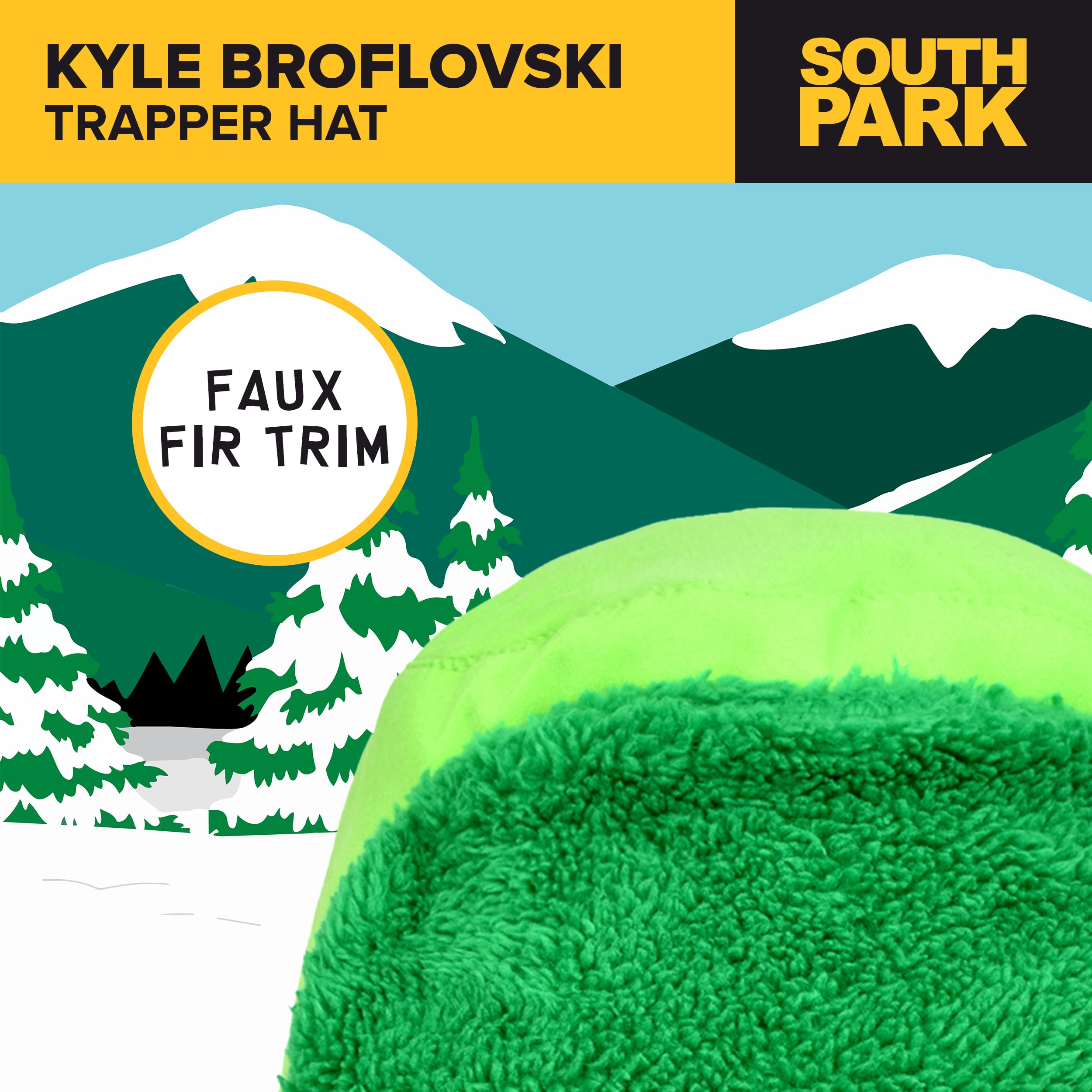 South Park Kyle Broflovski Acrylic Cosplay Trapper Hat for Men 5