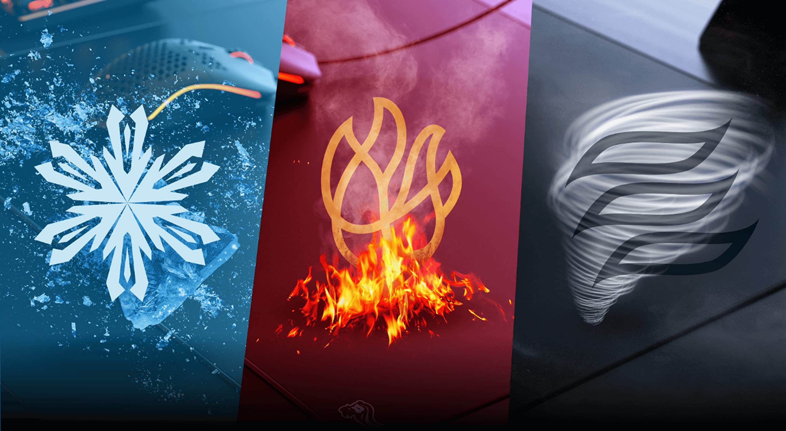 Glorious PC Gaming Race Elements AIR Ultra-Fast Hard Gaming Mousepad 7