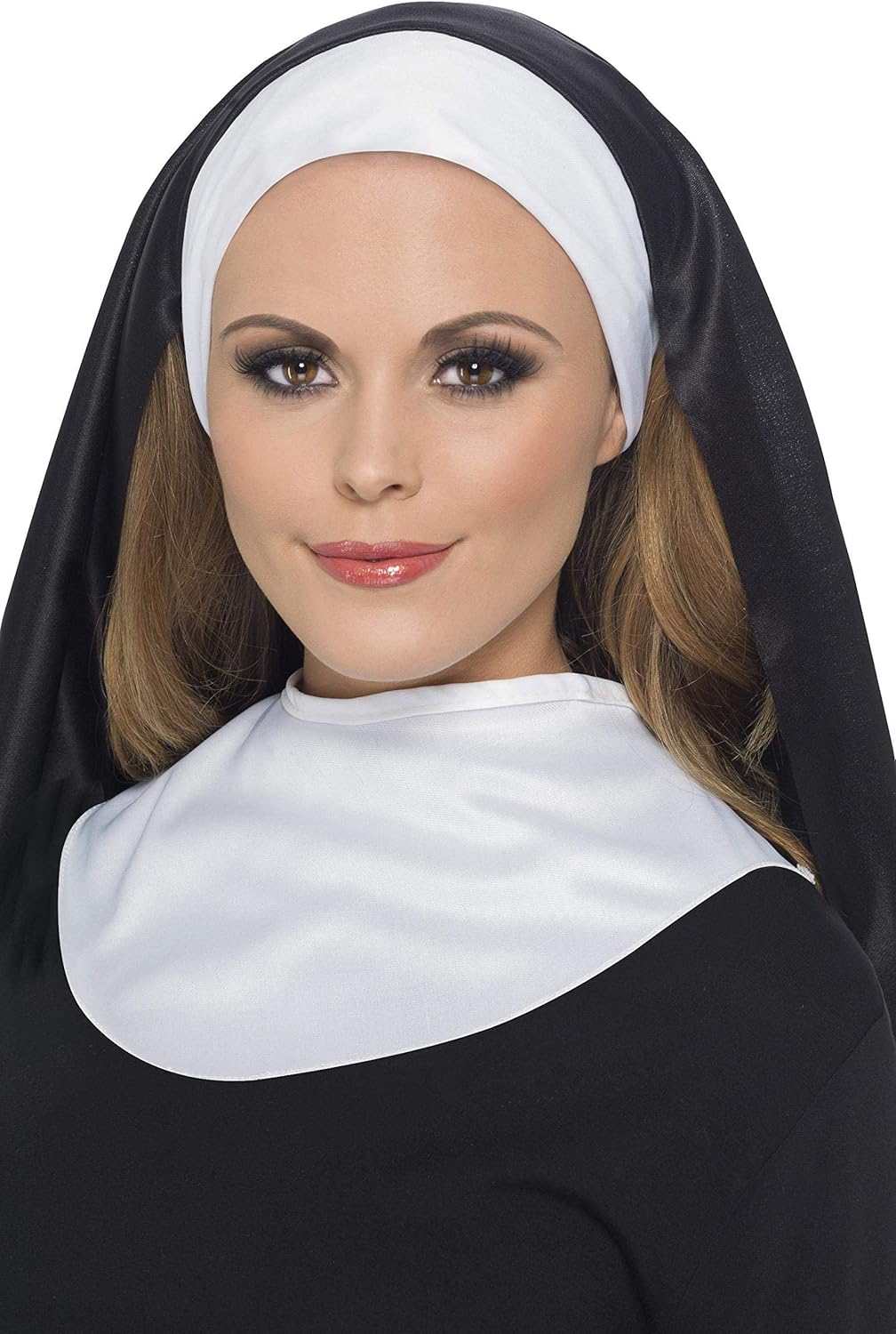 Smiffys Nun's Kit - Adult Fancy Dress Costume for Role Play