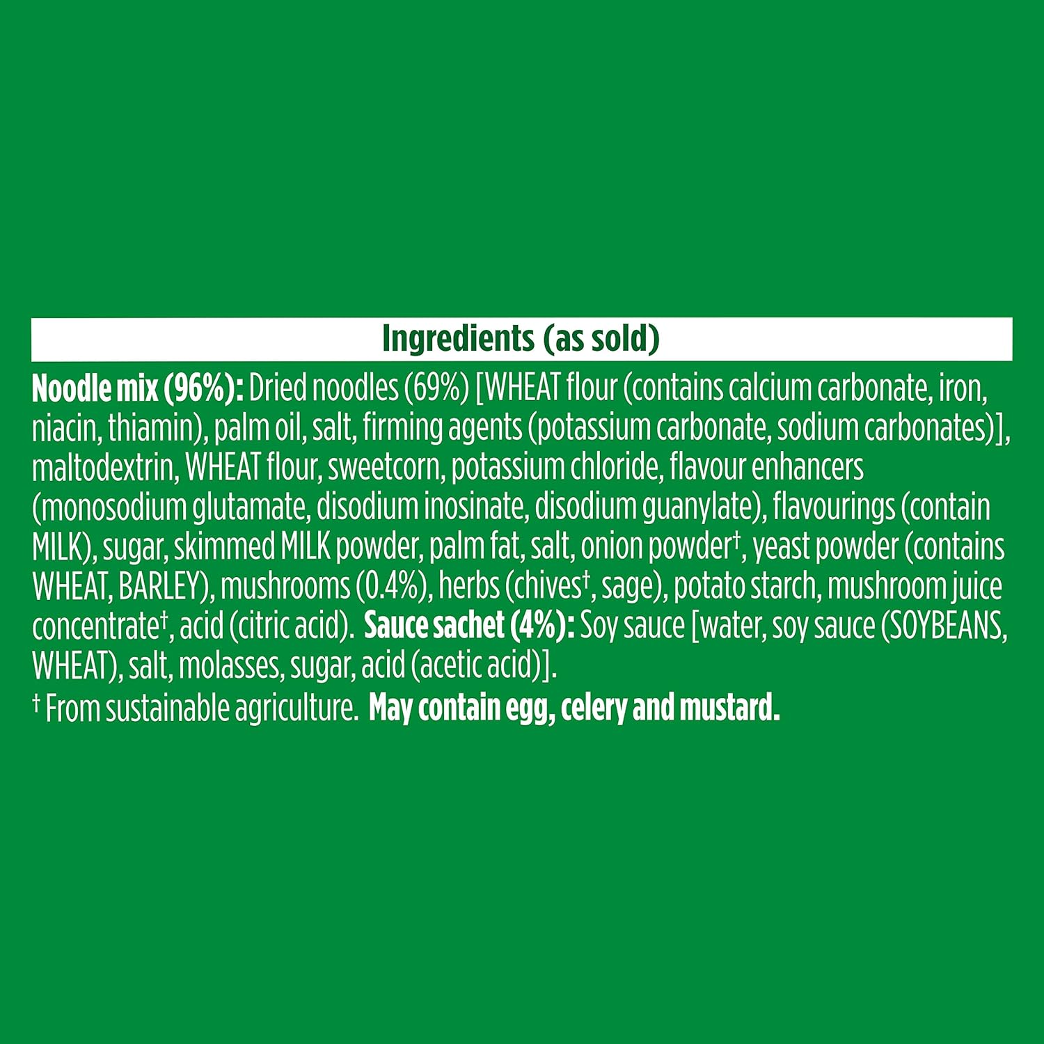 Pot Noodle King Chicken & Mushroom Flavour Instant Noodles, 12 x 114g Pots 7