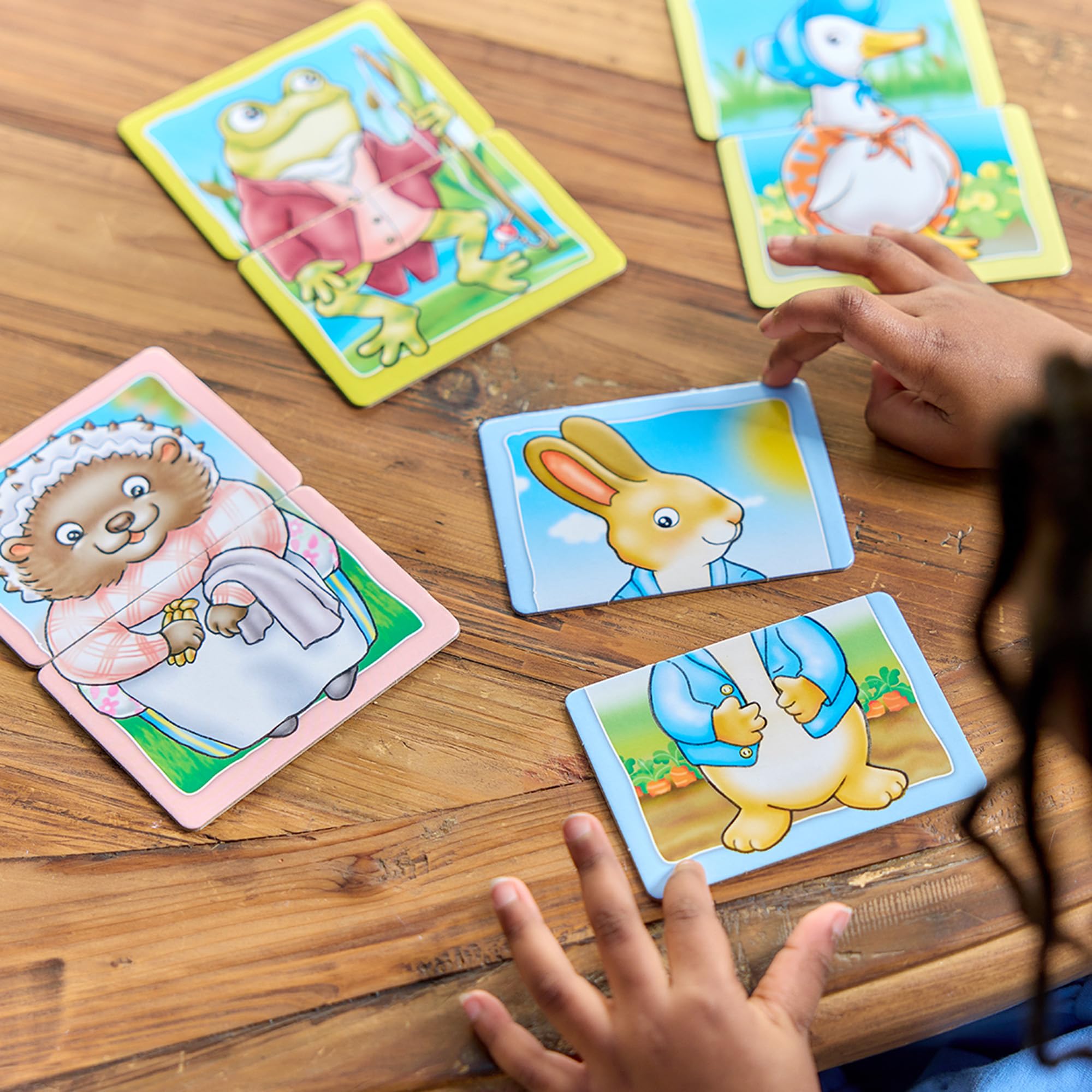 Orchard Toys Peter Rabbit Heads and Tails Game - Matching Pairs and Memory Card Game for Toddlers 18 Months+ 5