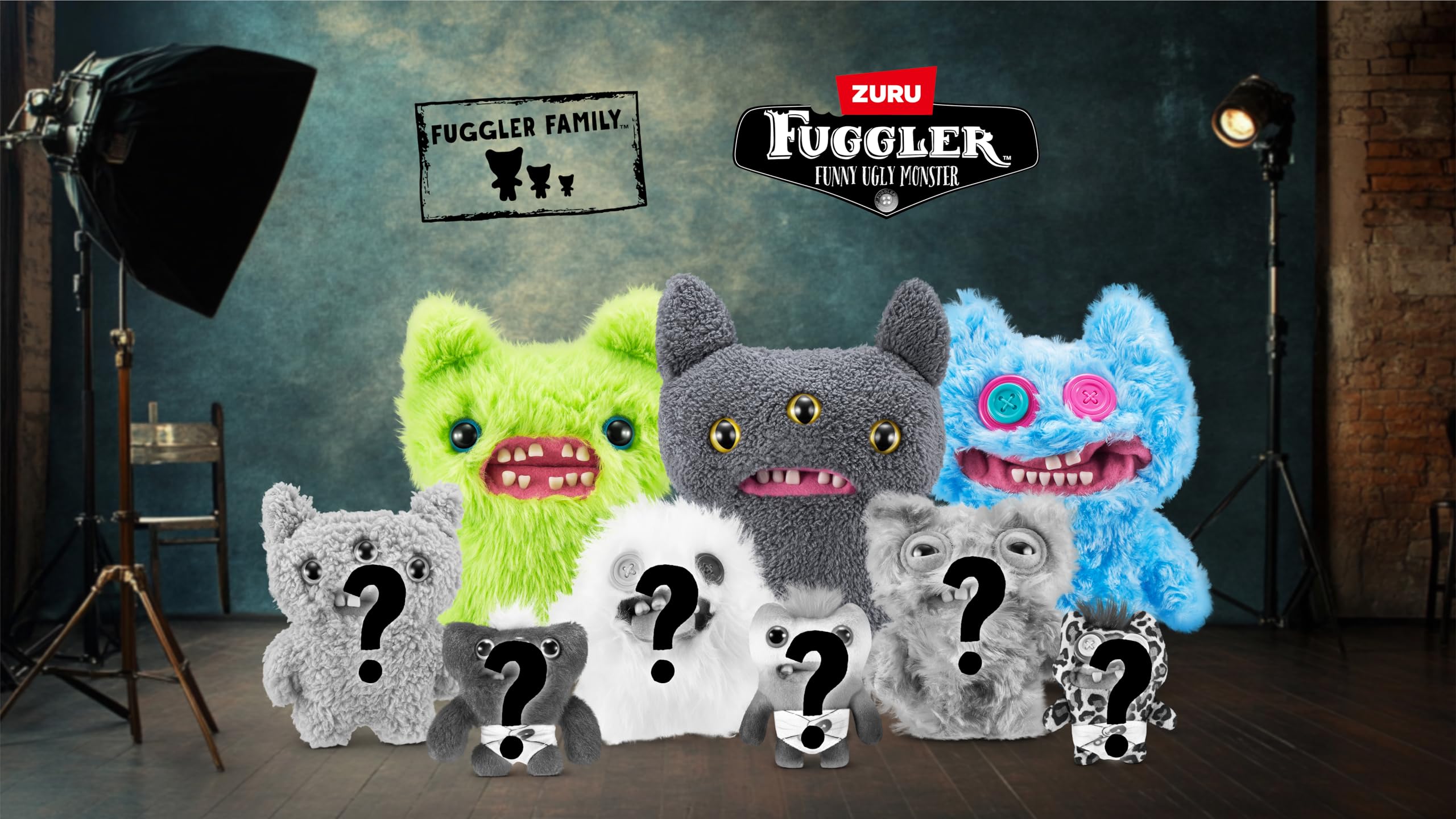 Fuggler Fugg Family by ZURU - Funny Ugly Monster Plush Collectible Toy 6