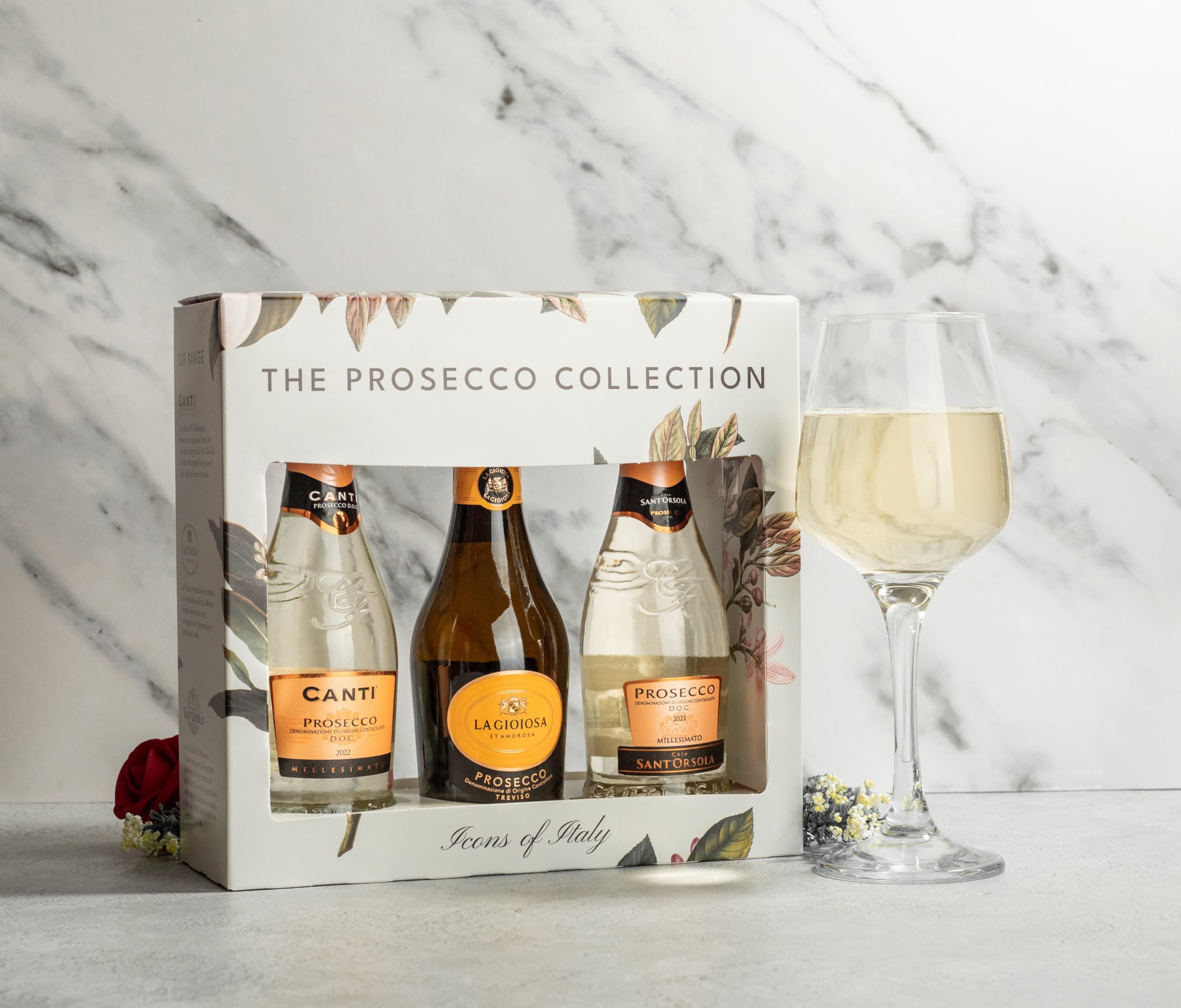 Canti, La Gioiosa & Sant'Orsola - Prosecco Collection Gift Box (3 x 20cl) 6