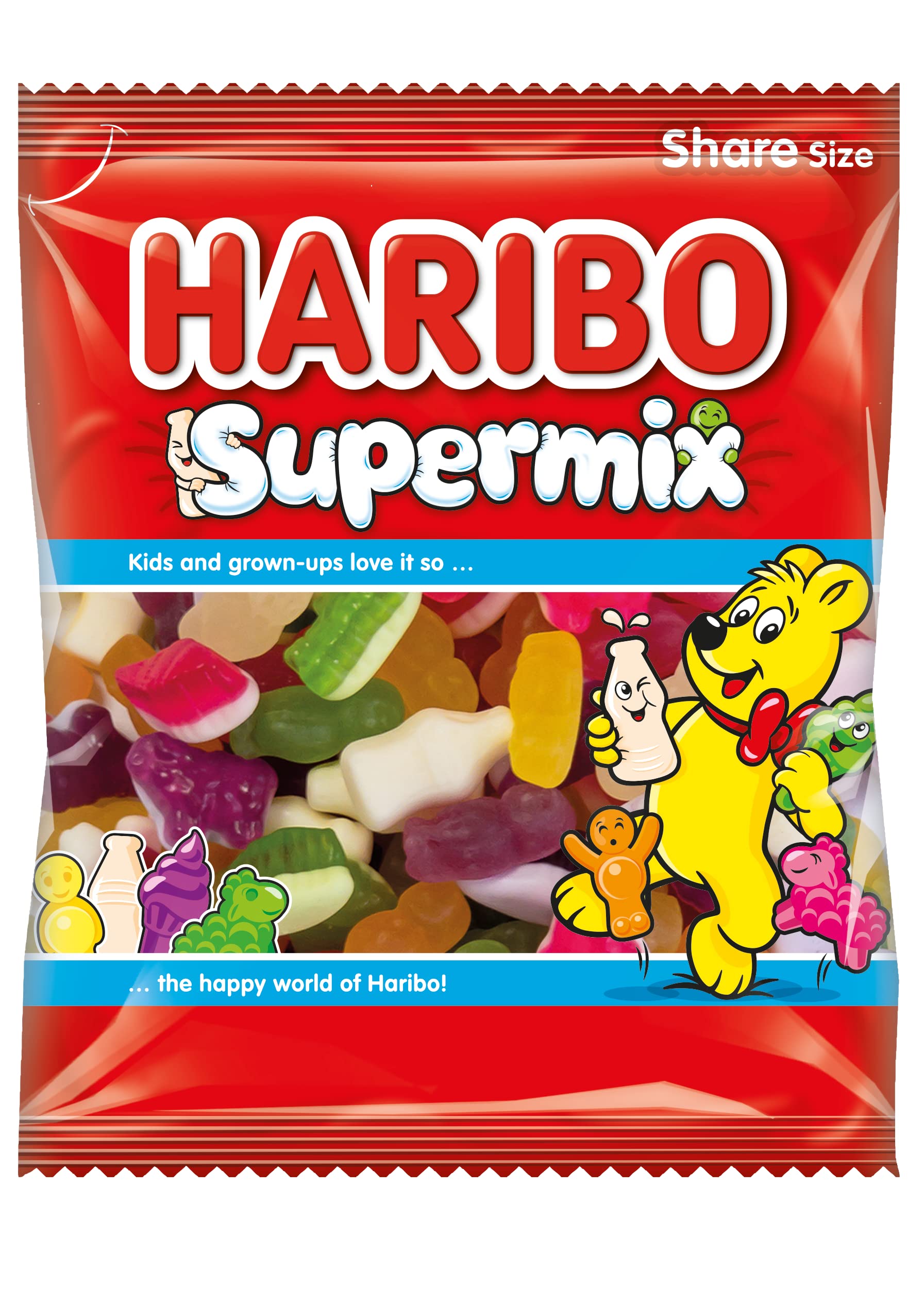 HARIBO Supermix Gummy Candy, 160g 6