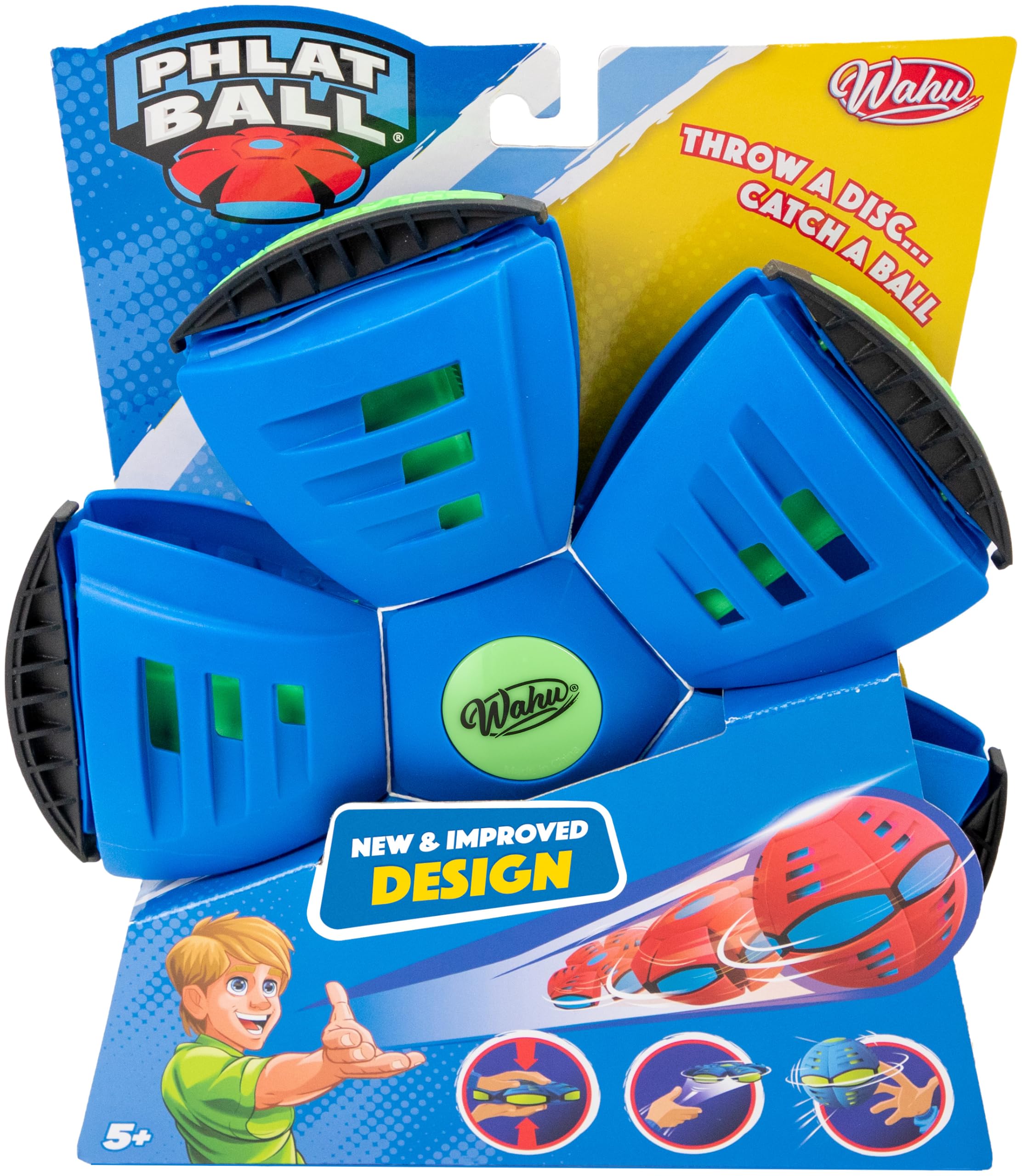 Goliath Phlat Ball Classic - Transforms from 9-inch Disc to 6.2-inch Ball | Ages 6+
