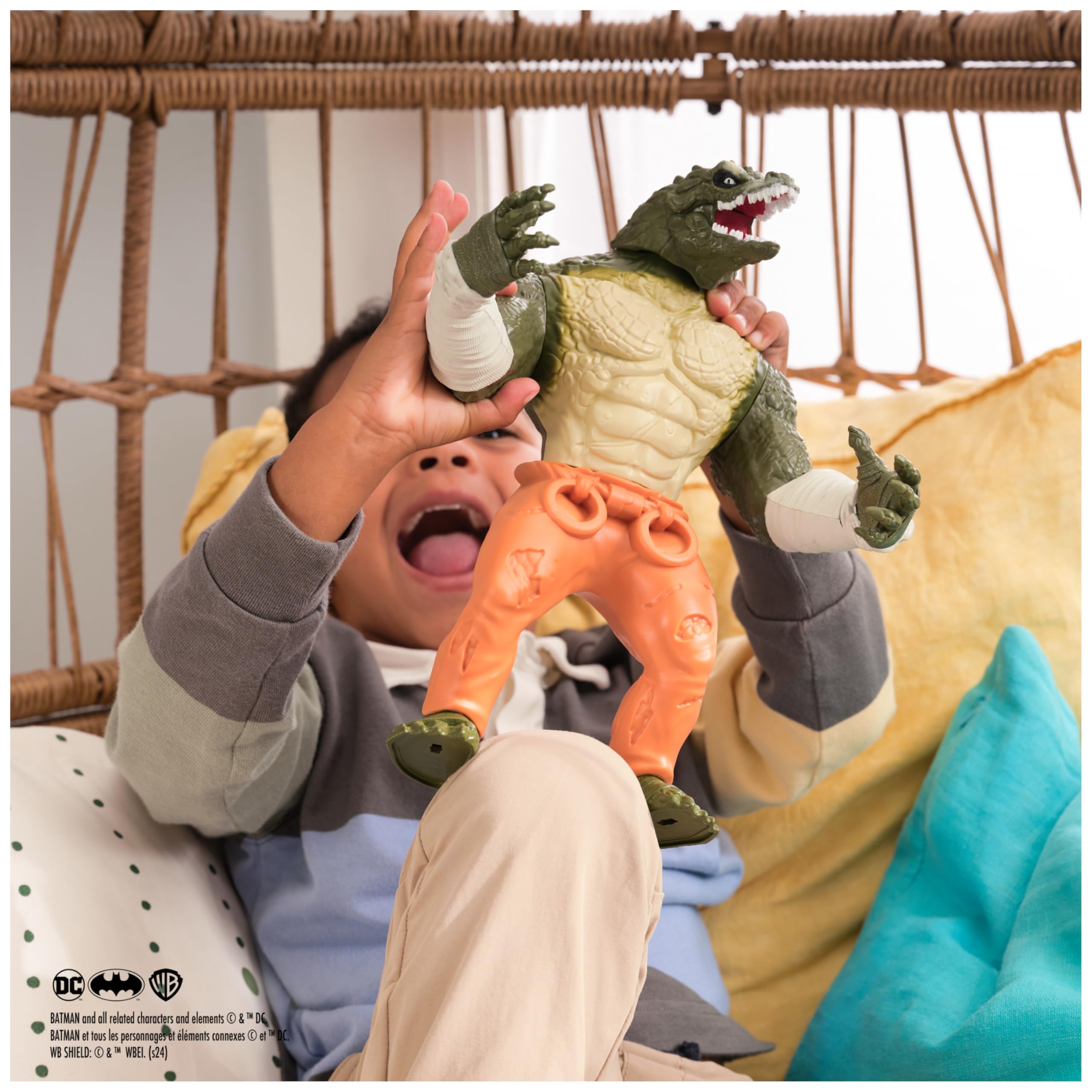 DC Giant Series Killer Croc Action Figure - 30 cm, 11 Points of Articulation 4