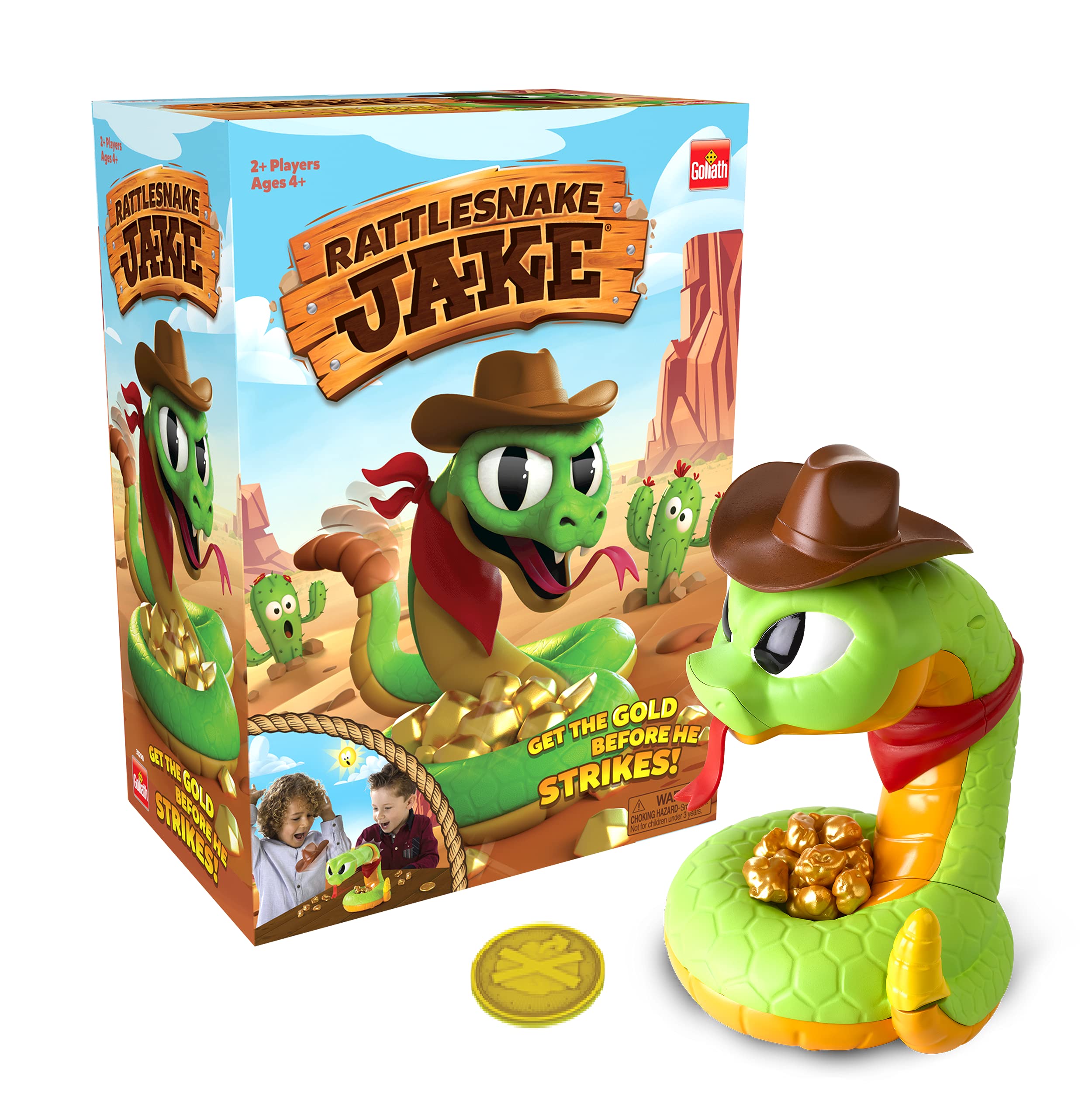 Goliath Rattlesnake Jake: Get the Gold Before He Strikes! | Kids Action Board Game 6