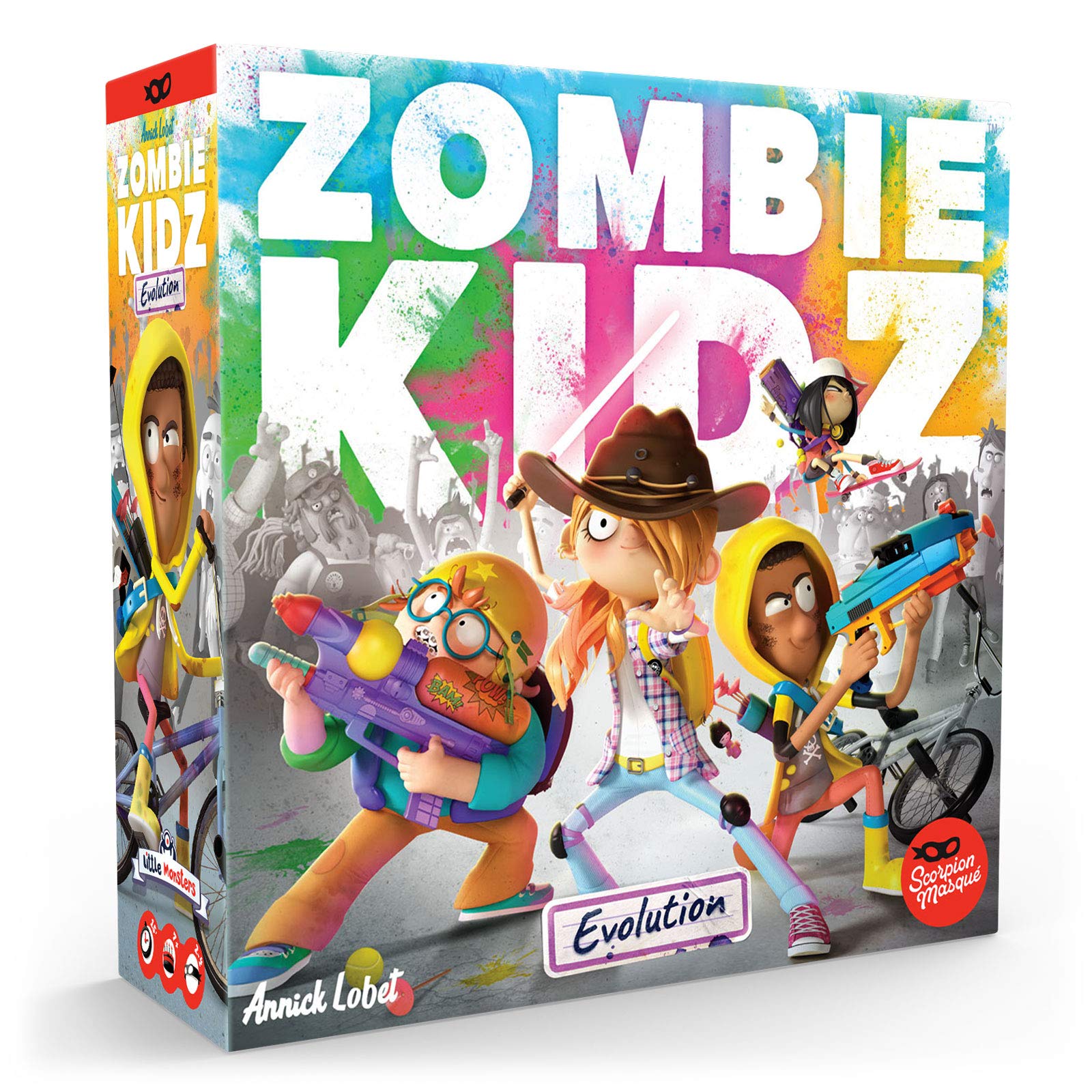Scorpion Masqué Zombie Kidz Evolution Board Game | Ages 7+ | 2-4 Players