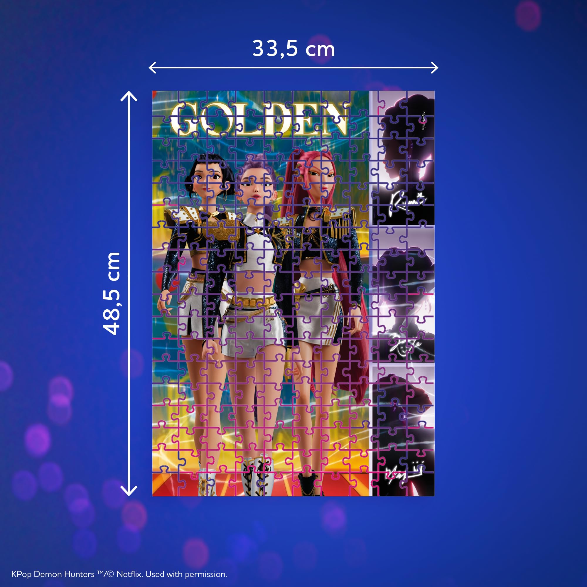 Clementoni KPOP Demon Hunters Super Puzzle - 180 Pieces | Age 7+ | 33.5 x 48.5 cm Finished Size 5