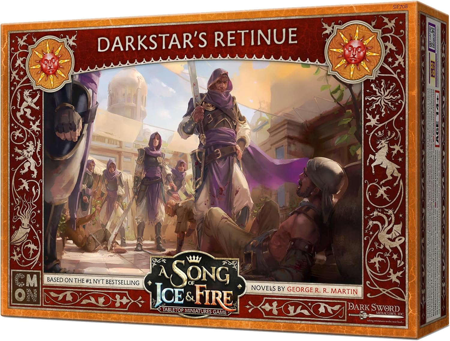 CMON A Song of Ice and Fire Darkstar Retinue Unit Box (CMNSIF708) 9
