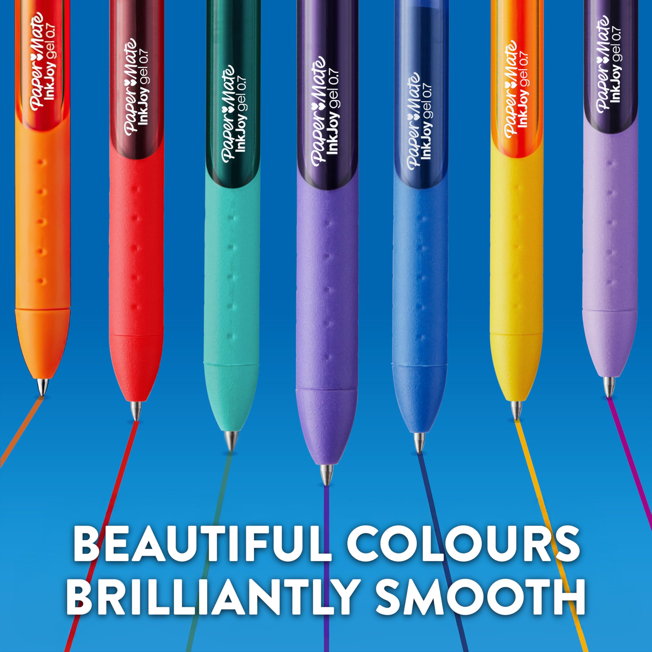 Paper Mate InkJoy Gel Pens - 14 Assorted Vibrant Ink Colours | Quick-Drying Ink | Comfort Grip 3