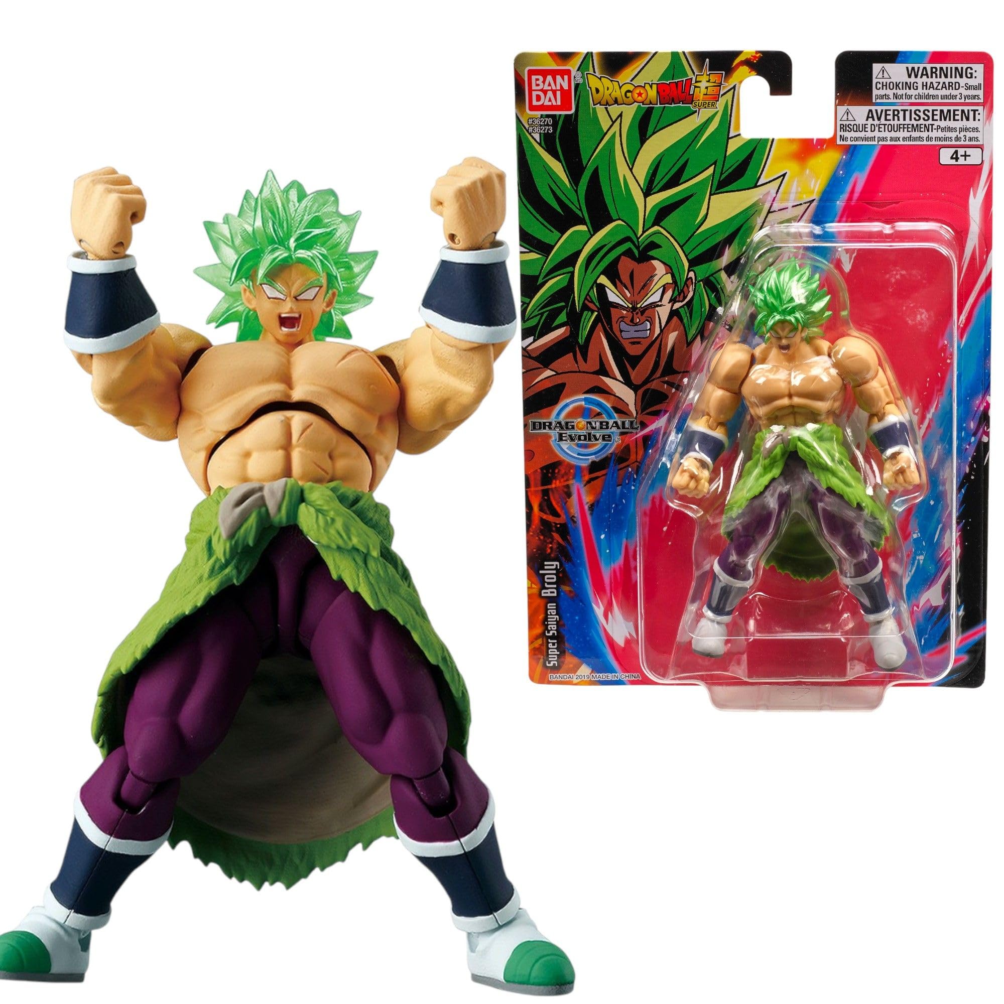 Bandai Super Evolve Dragon Ball Super - Super Saiyan Broly Action Figure 8