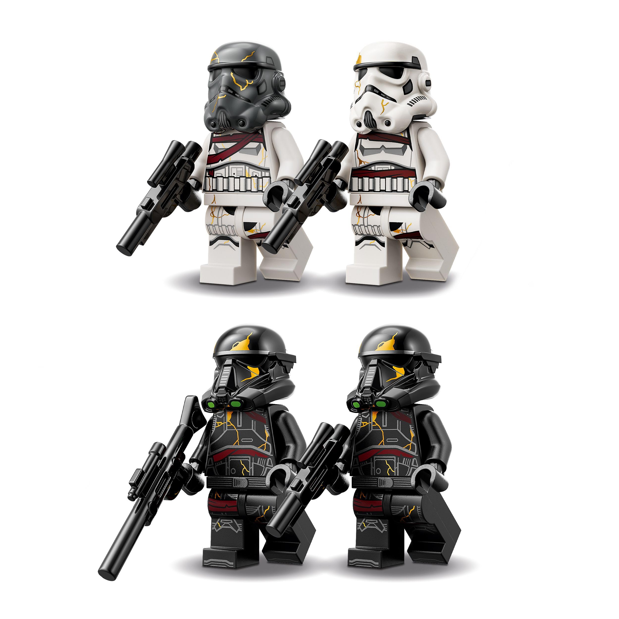 LEGO Star Wars: Ahsoka Death Trooper & Night Trooper Battle Pack - Building Set for Kids 6+ 7