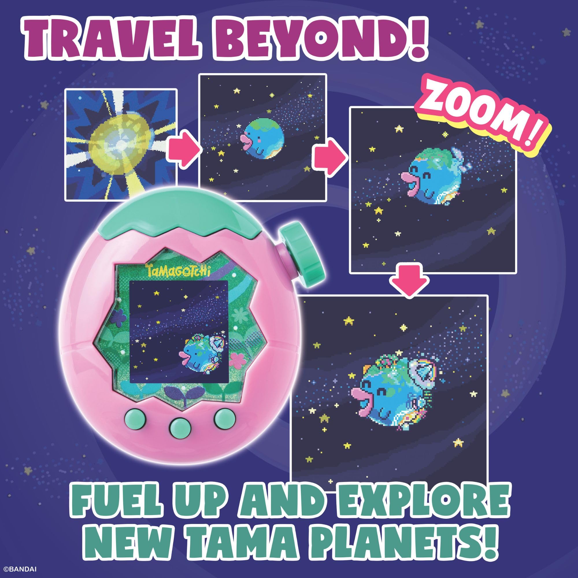 Tamagotchi - Bandai Tamagotchi Paradise Digital Pet with Water Shell 9