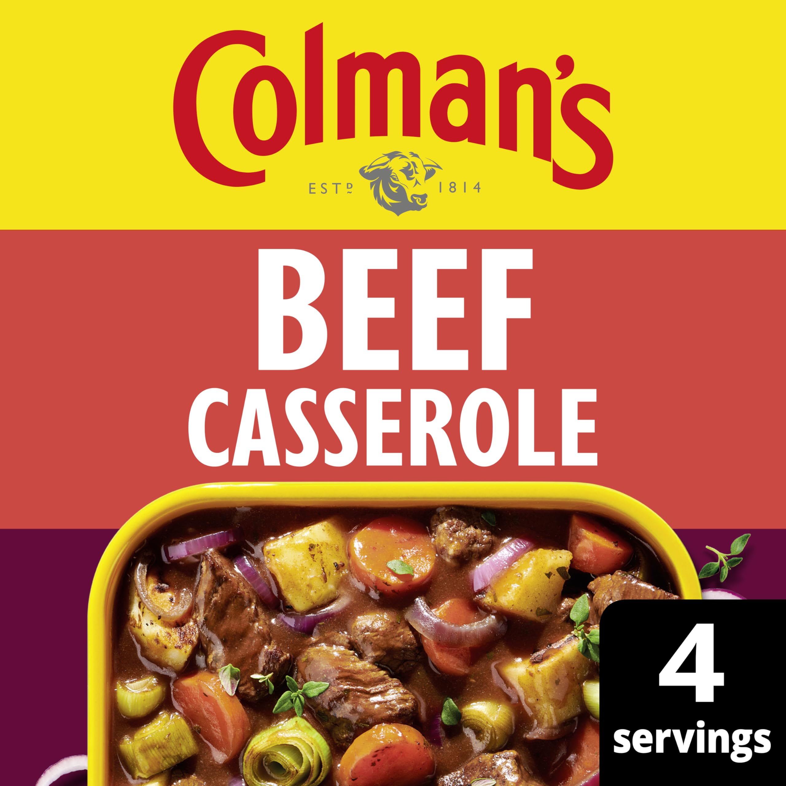 Colman's Beef Casserole Meal Maker - Classic Comfort Food Mix with Herbs & Spices 5