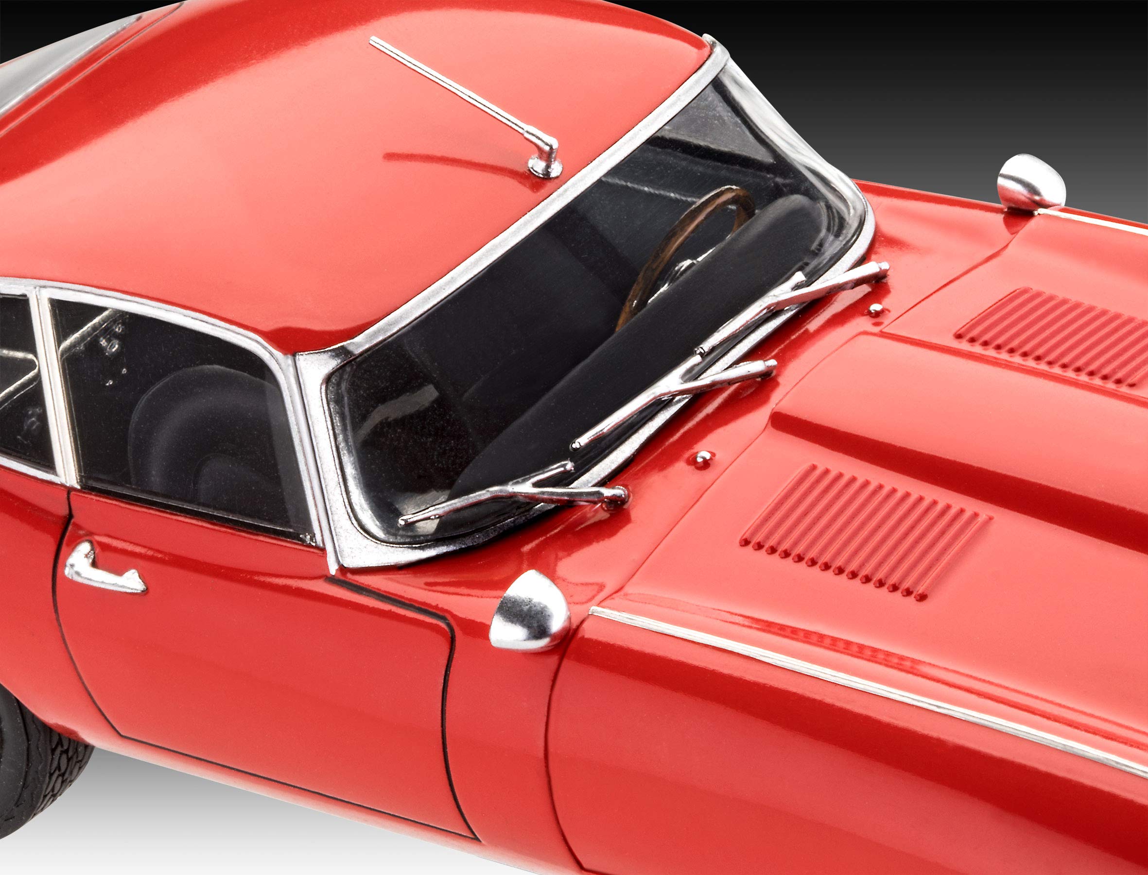 Revell RV07668 Jaguar E-Type Coupé Model Kit | 1:24 Scale Plastic Car Model 3