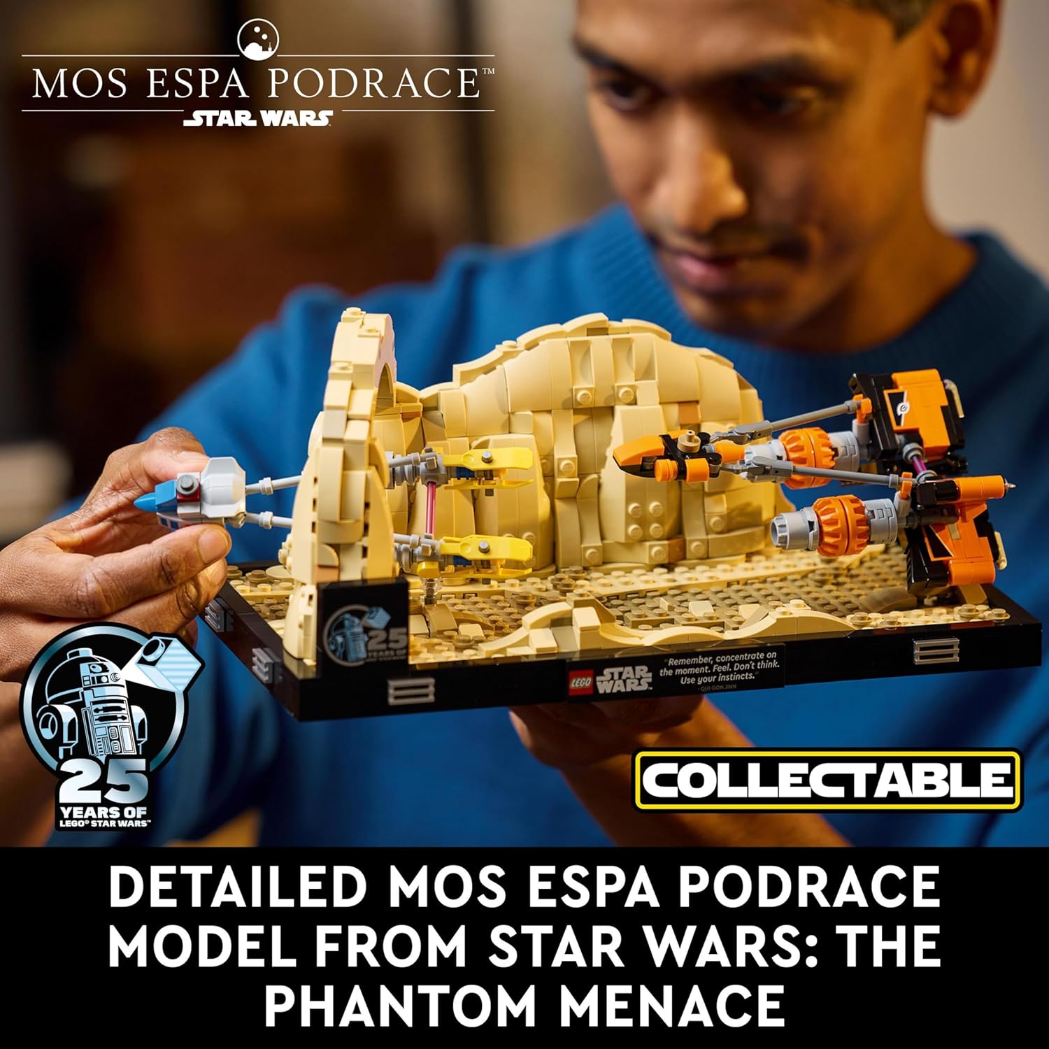 LEGO Star Wars Mos Espa Podrace Diorama Set 75380 for Adults 7