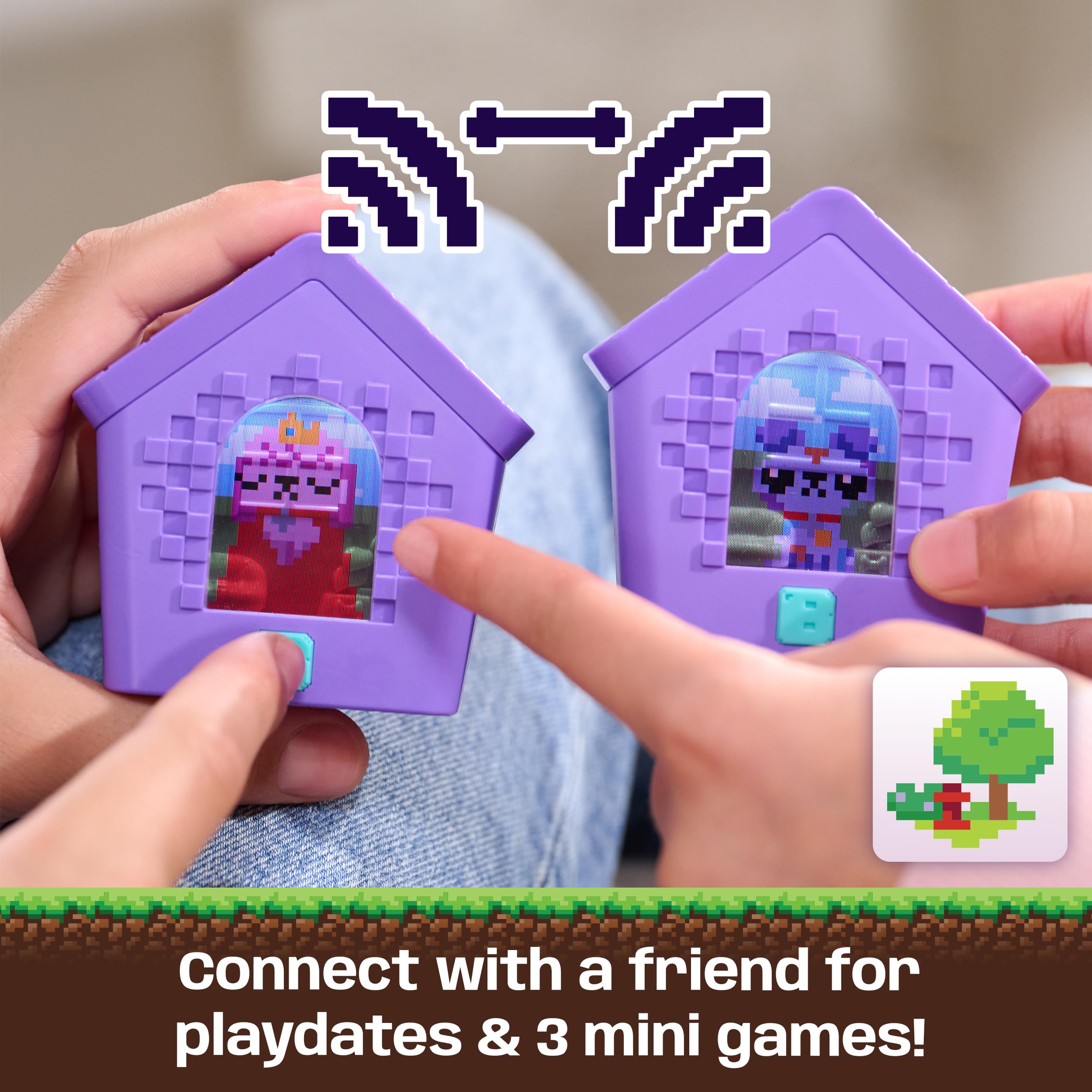 Bitzee Interactive Digital Pet Toy Doghouse with 15 Puppies and 3D Playroom 6