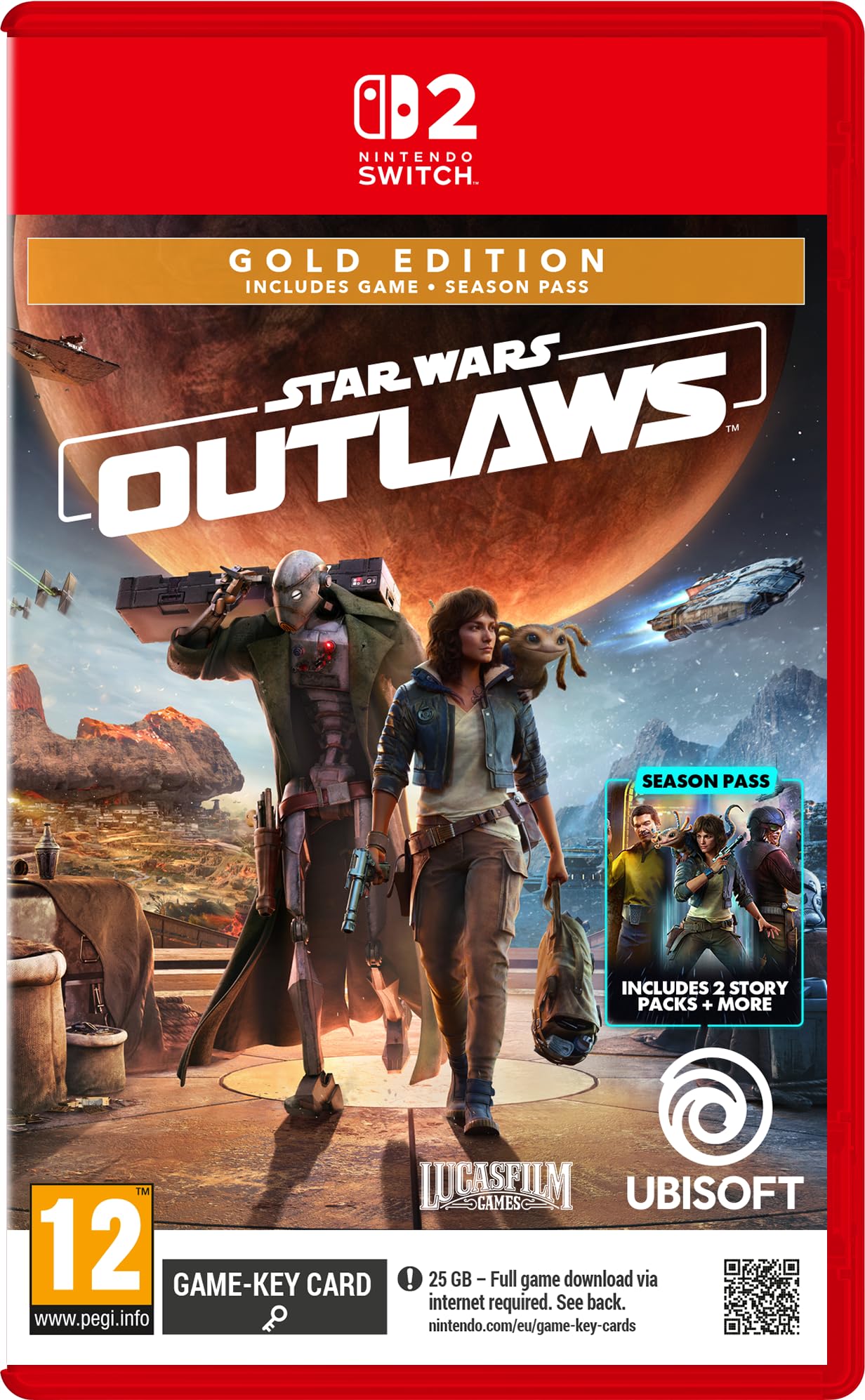 Star Wars Outlaws Gold Edition - Nintendo Switch